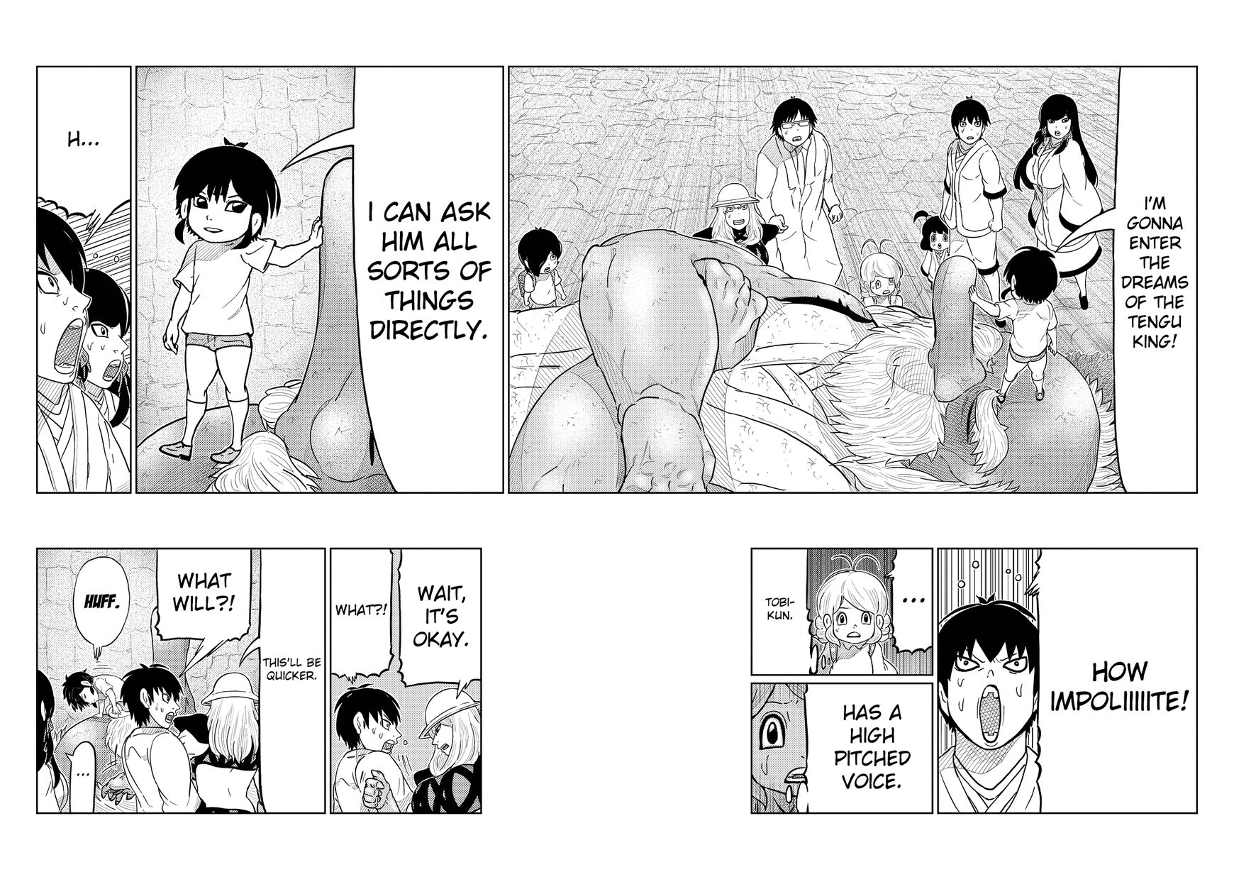 Youkai Banchou Chapter 28 page 12 - Chapter 28 : The King of the Tengu