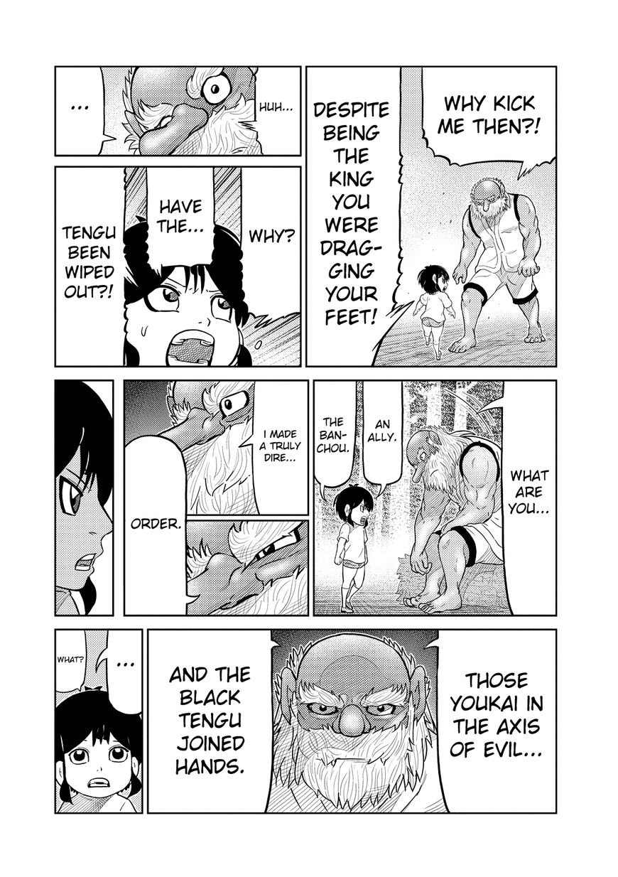 Youkai Banchou Chapter 28 page 16 - Chapter 28 : The King of the Tengu