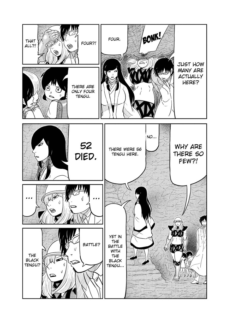 Youkai Banchou Chapter 28 page 4 - Chapter 28 : The King of the Tengu