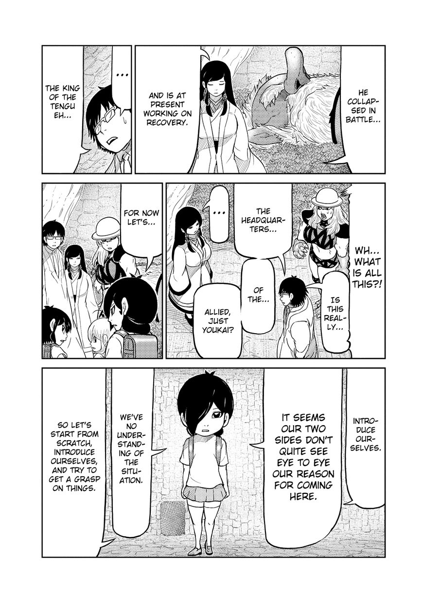 Youkai Banchou Chapter 28 page 8 - Chapter 28 : The King of the Tengu