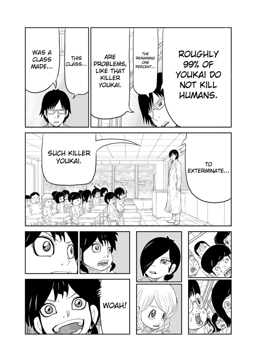 Youkai Banchou Chapter 3 page 8 - Chapter 3 : From Today You're the Banchou