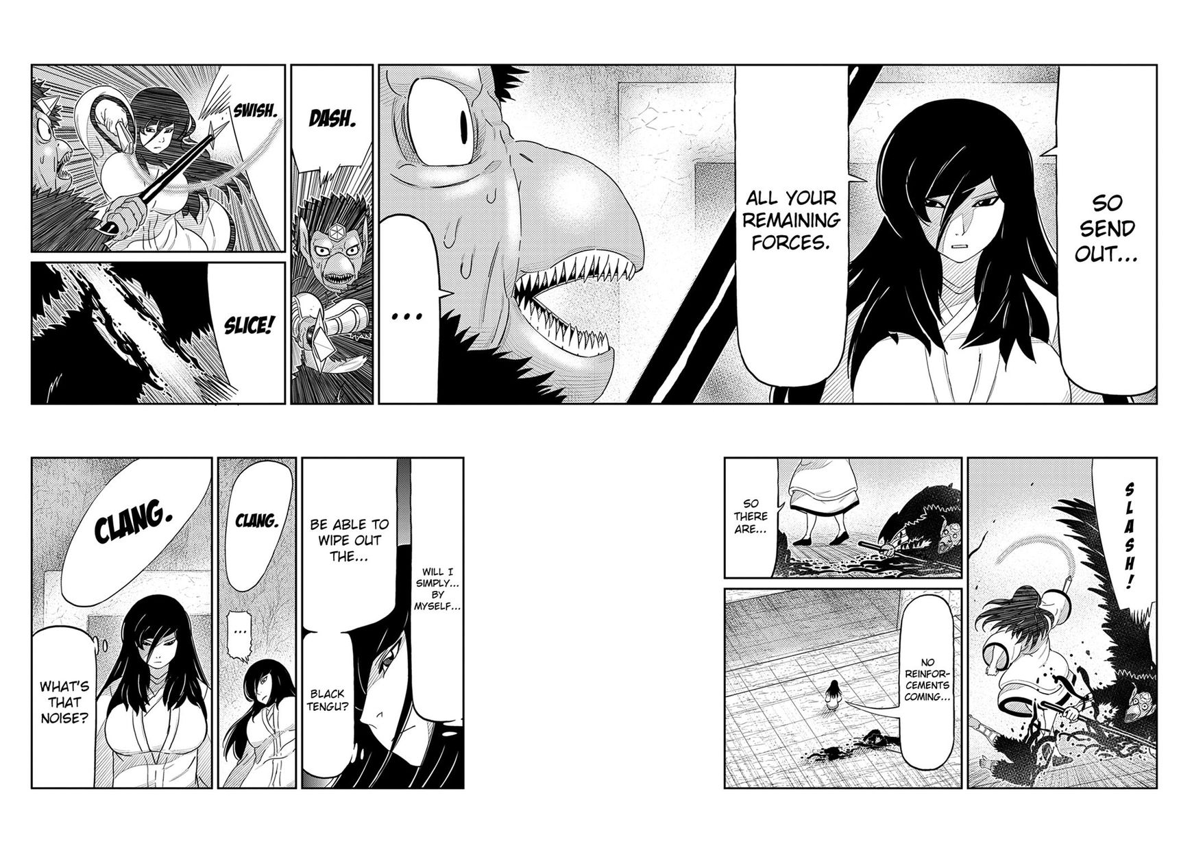 Youkai Banchou Chapter 35 page 12 - Chapter 35