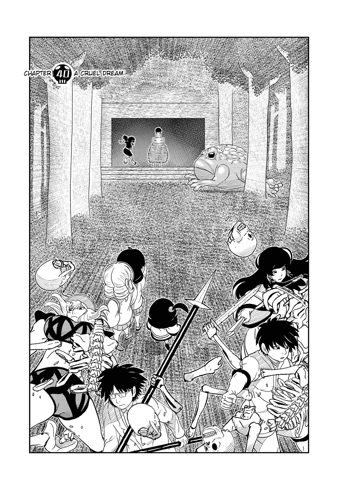 Youkai Banchou Chapter 40 page 1 - Chapter 40: A Cruel Dream