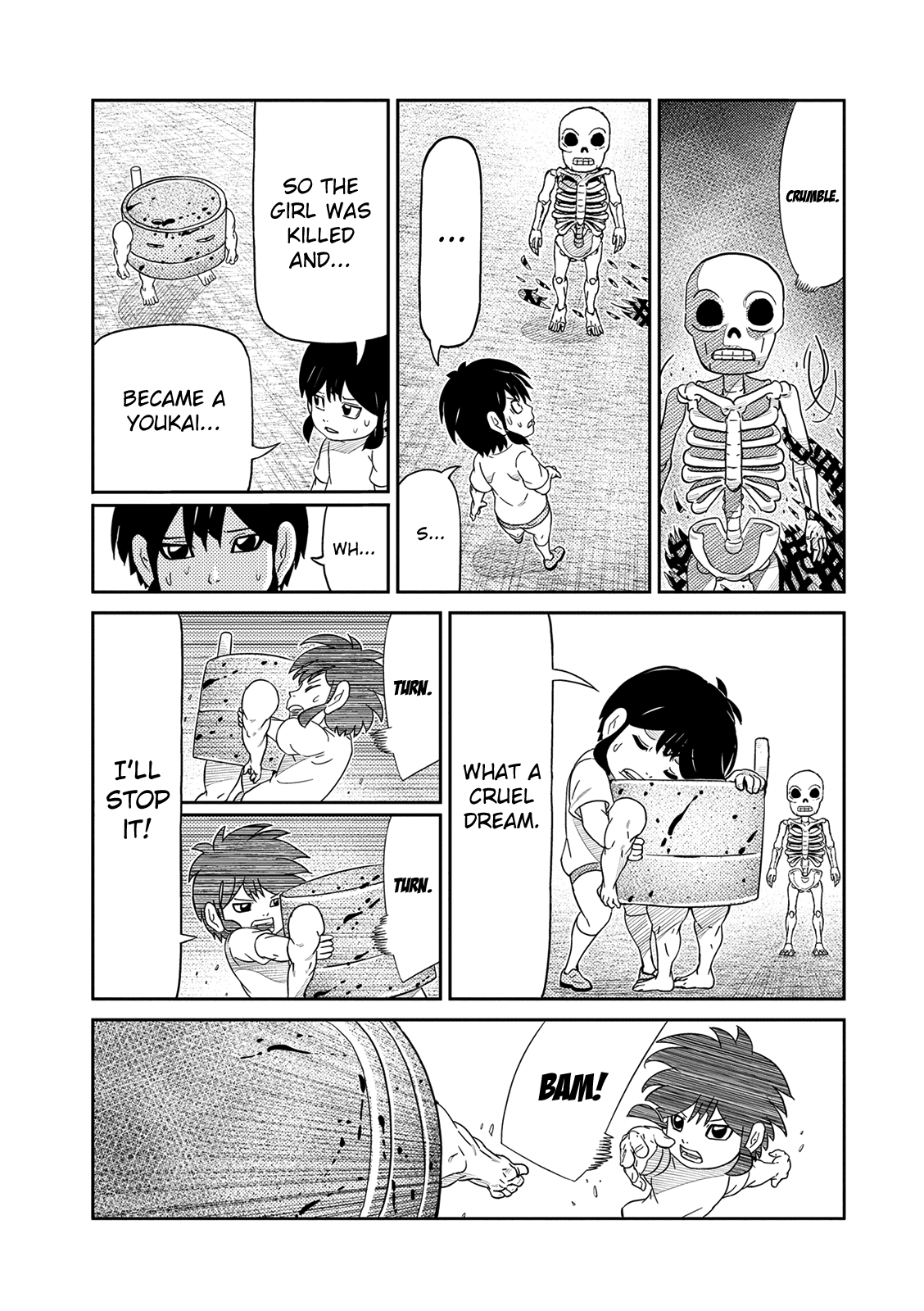 Youkai Banchou Chapter 40 page 17 - Chapter 40: A Cruel Dream