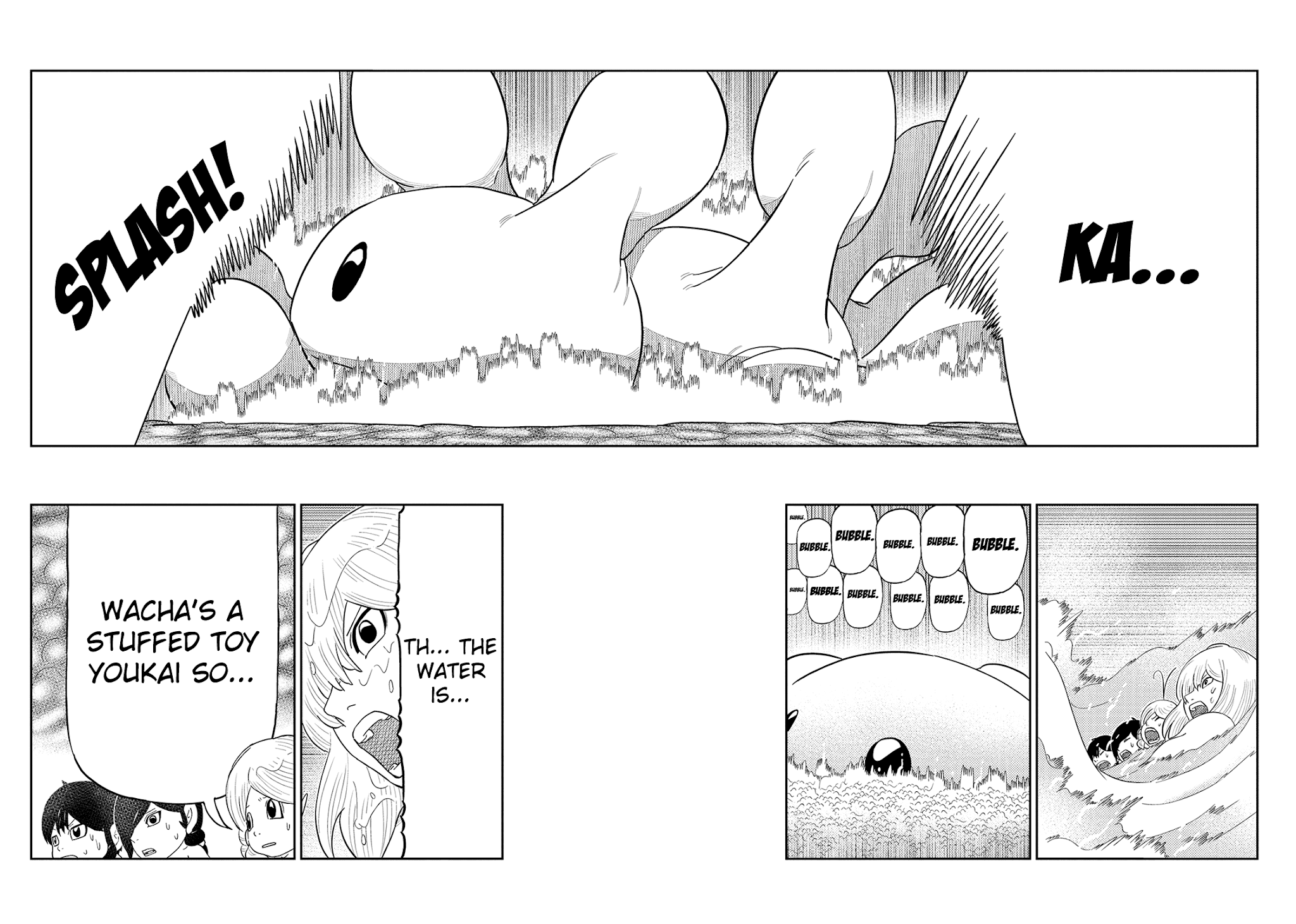Youkai Banchou Chapter 41.1 page 6 - Chapter 41.1: The Tengu Onsen Swim Meet