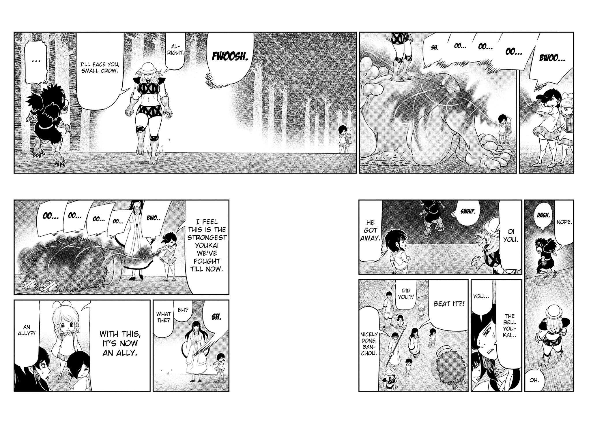 Youkai Banchou Chapter 41 page 3 - Chapter 41: Kappai