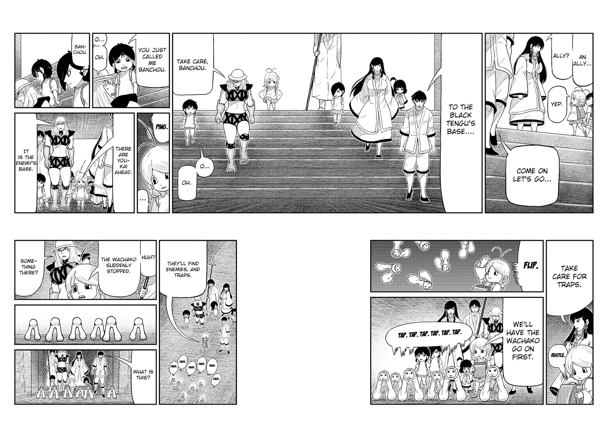 Youkai Banchou Chapter 41 page 4 - Chapter 41: Kappai