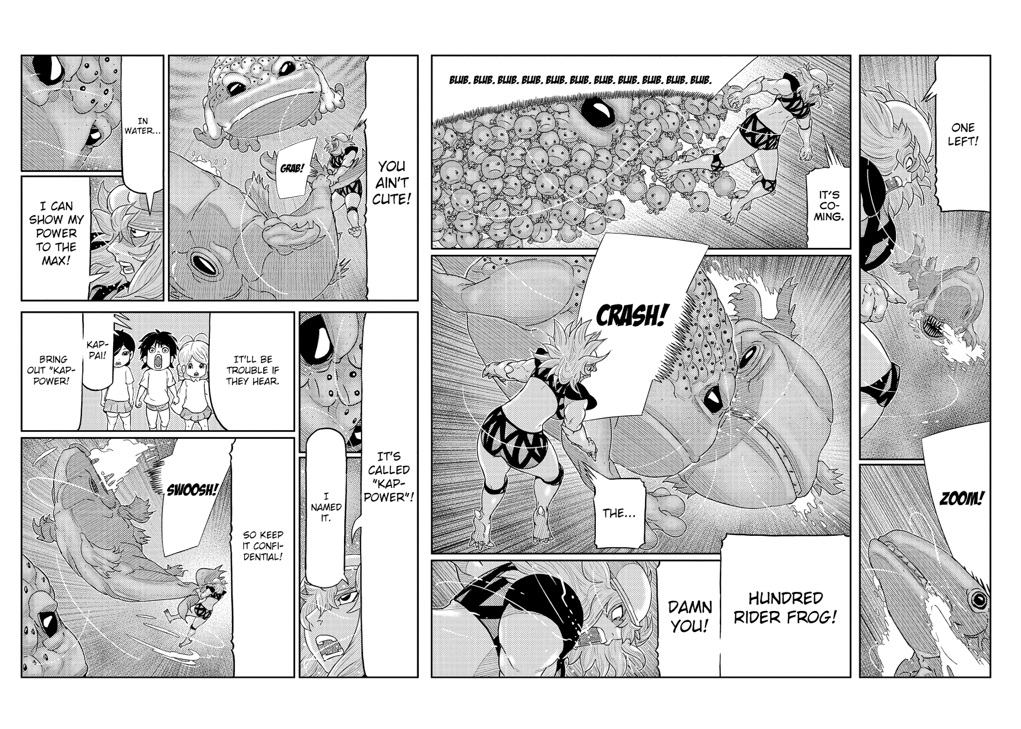Youkai Banchou Chapter 42 page 13 - Chapter 42: Kappower