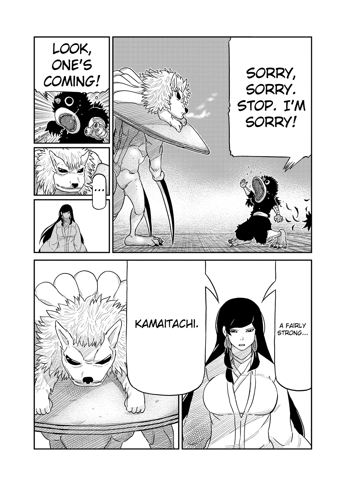 Youkai Banchou Chapter 43 page 12 - Chapter 43: Wind Users