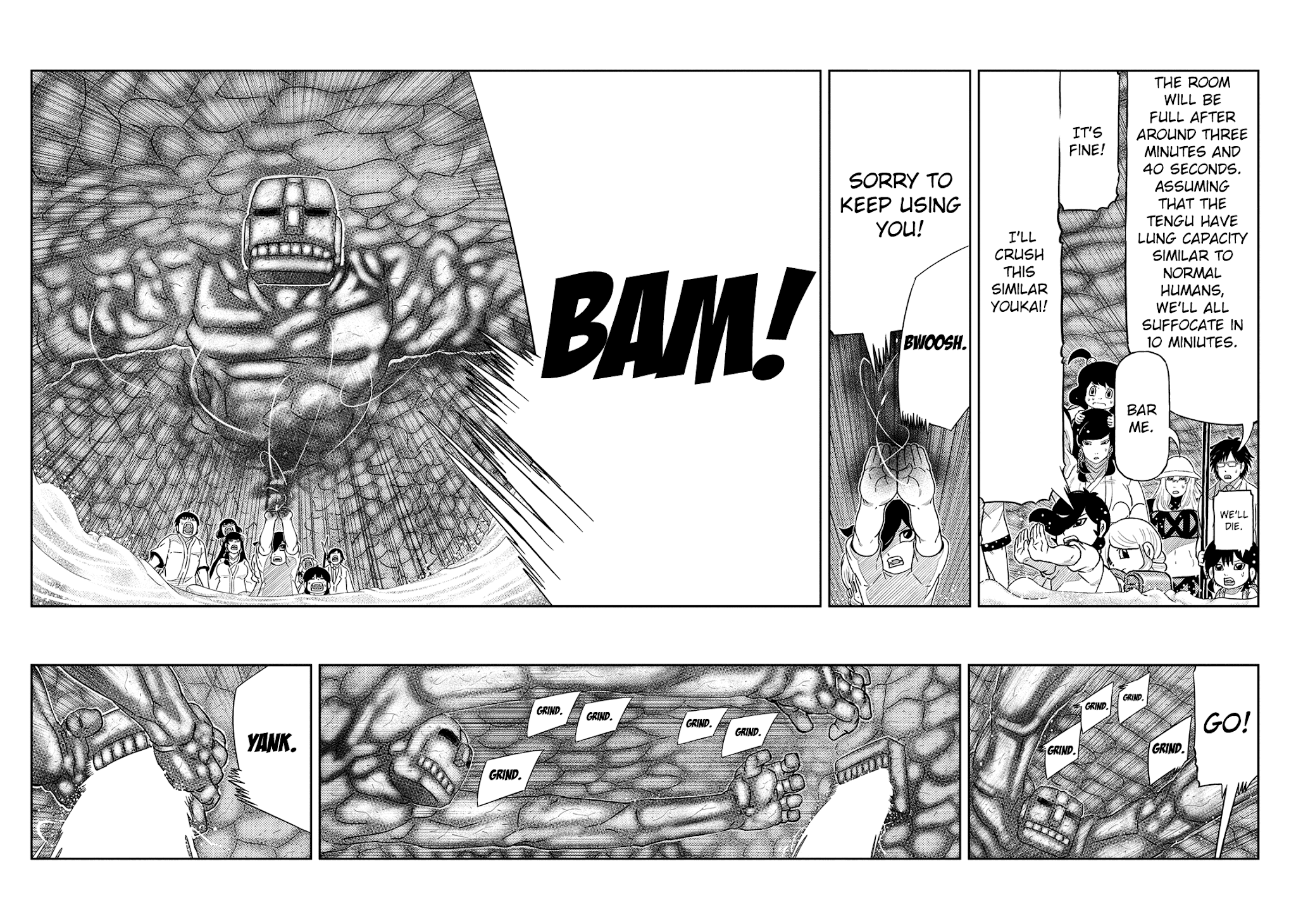 Youkai Banchou Chapter 43 page 5 - Chapter 43: Wind Users