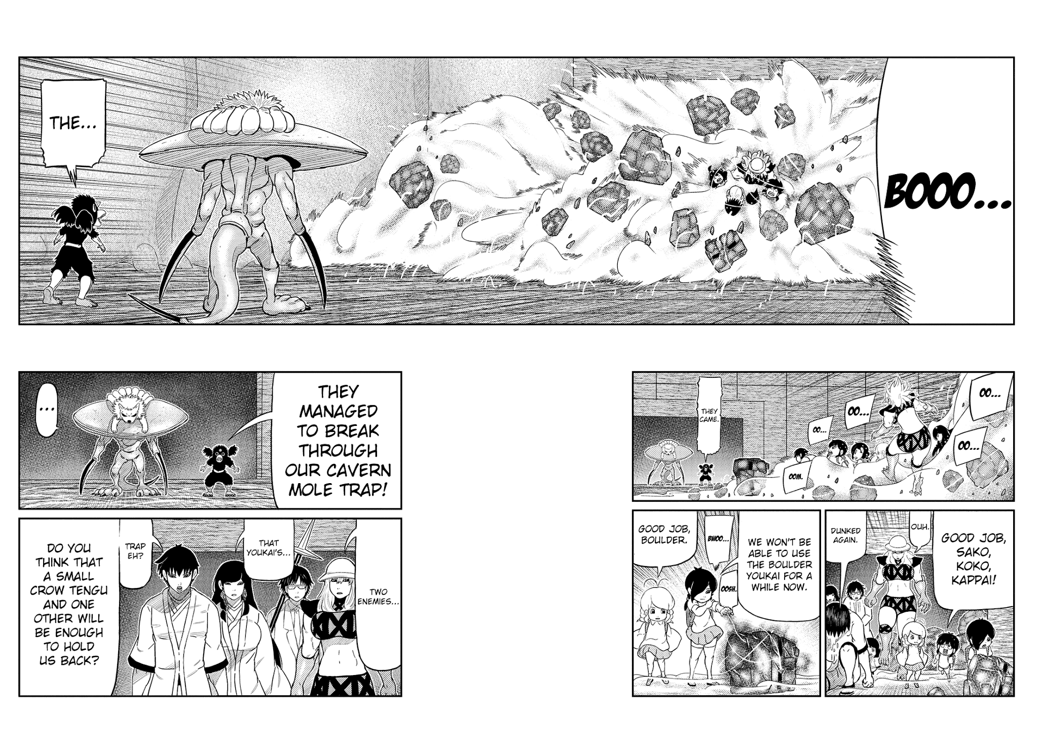Youkai Banchou Chapter 43 page 8 - Chapter 43: Wind Users