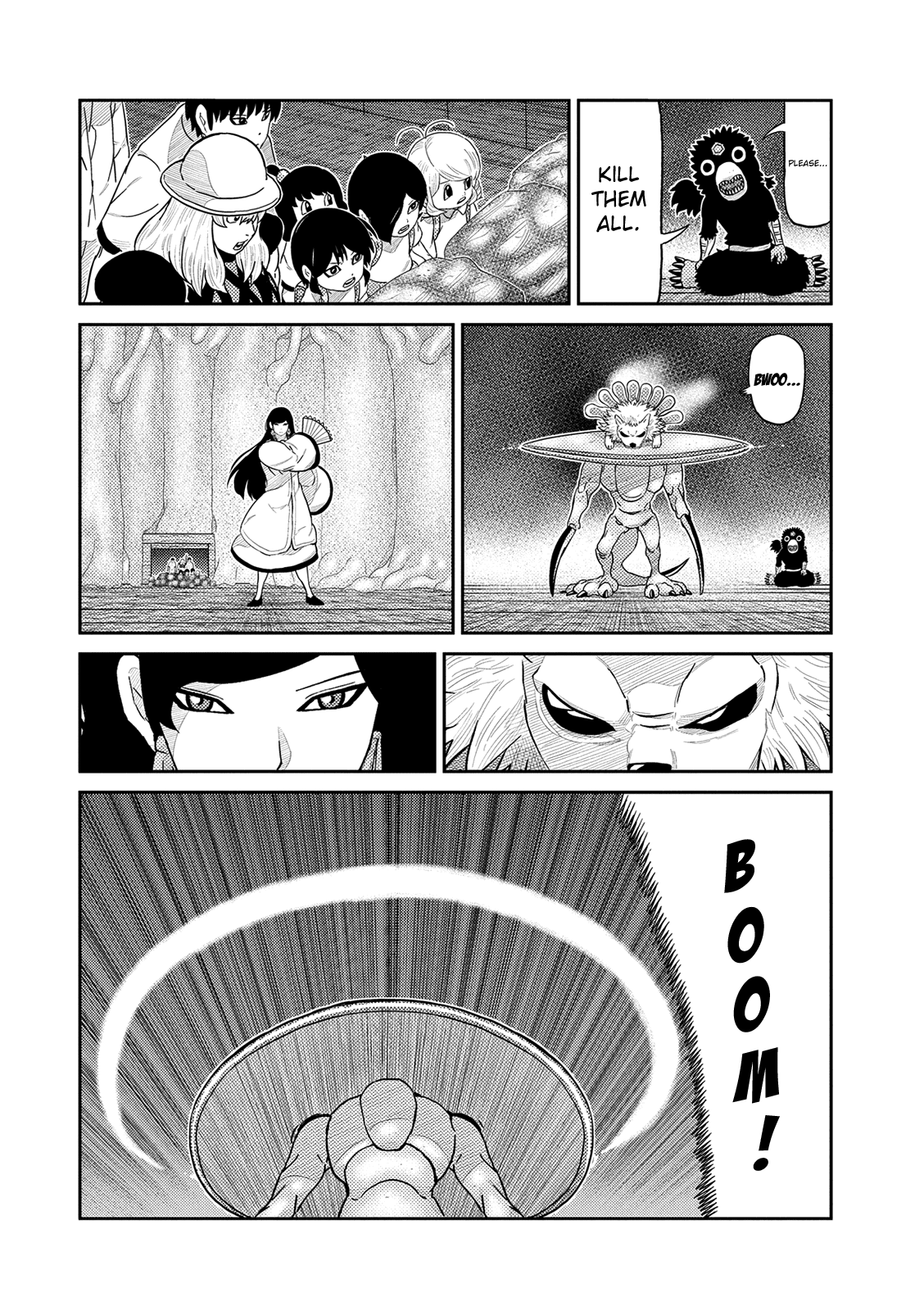 Youkai Banchou Chapter 44 page 3 - Chapter 44: The Kamaitachi