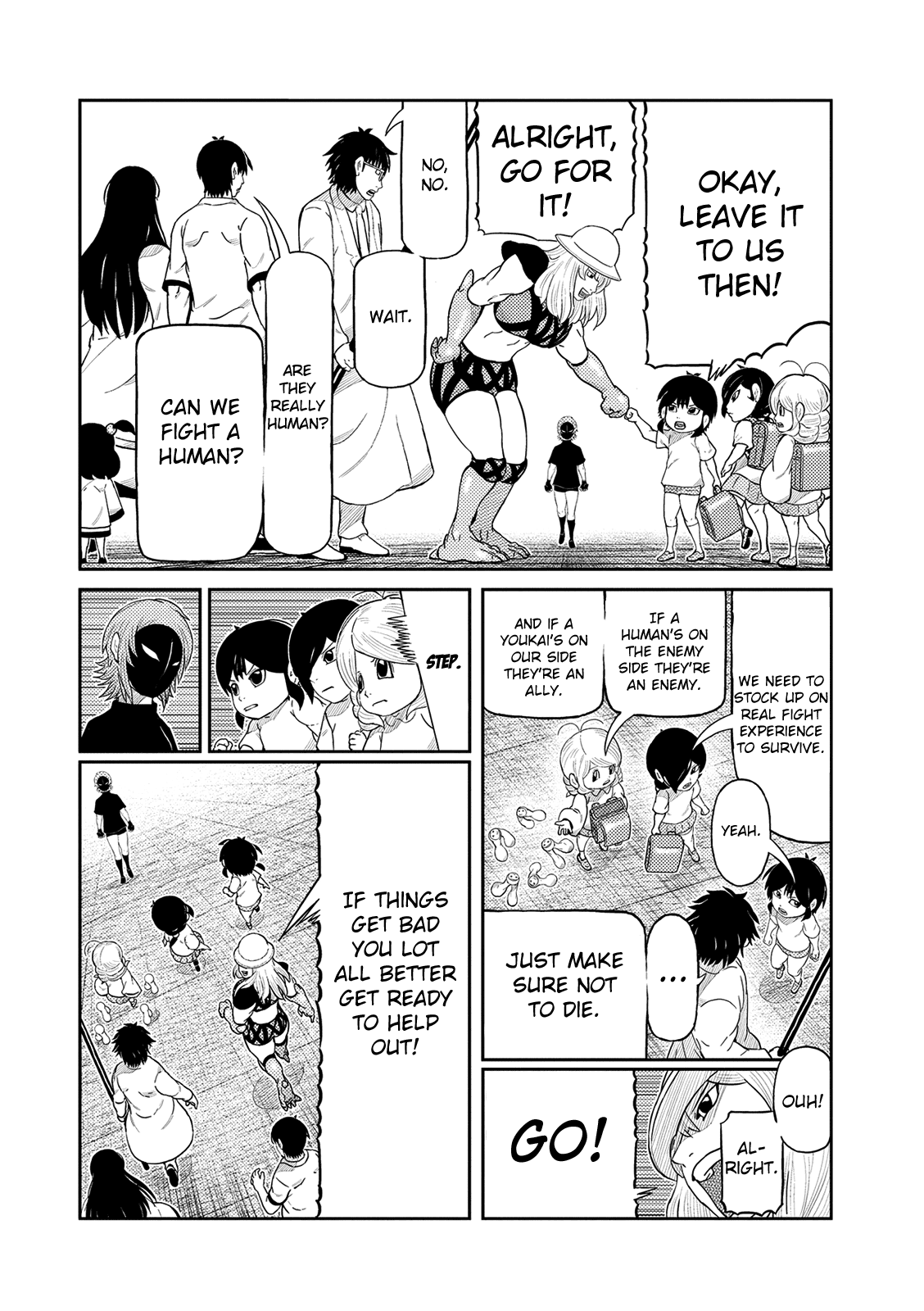 Youkai Banchou Chapter 45 page 15 - Chapter 45: Human