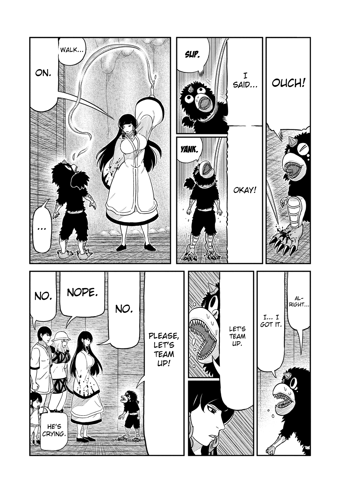 Youkai Banchou Chapter 45 page 3 - Chapter 45: Human