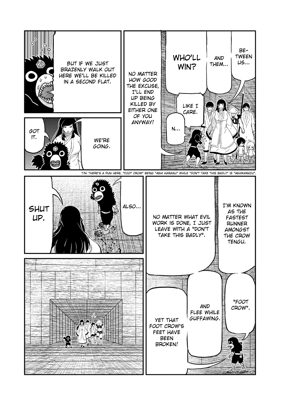 Youkai Banchou Chapter 45 page 7 - Chapter 45: Human