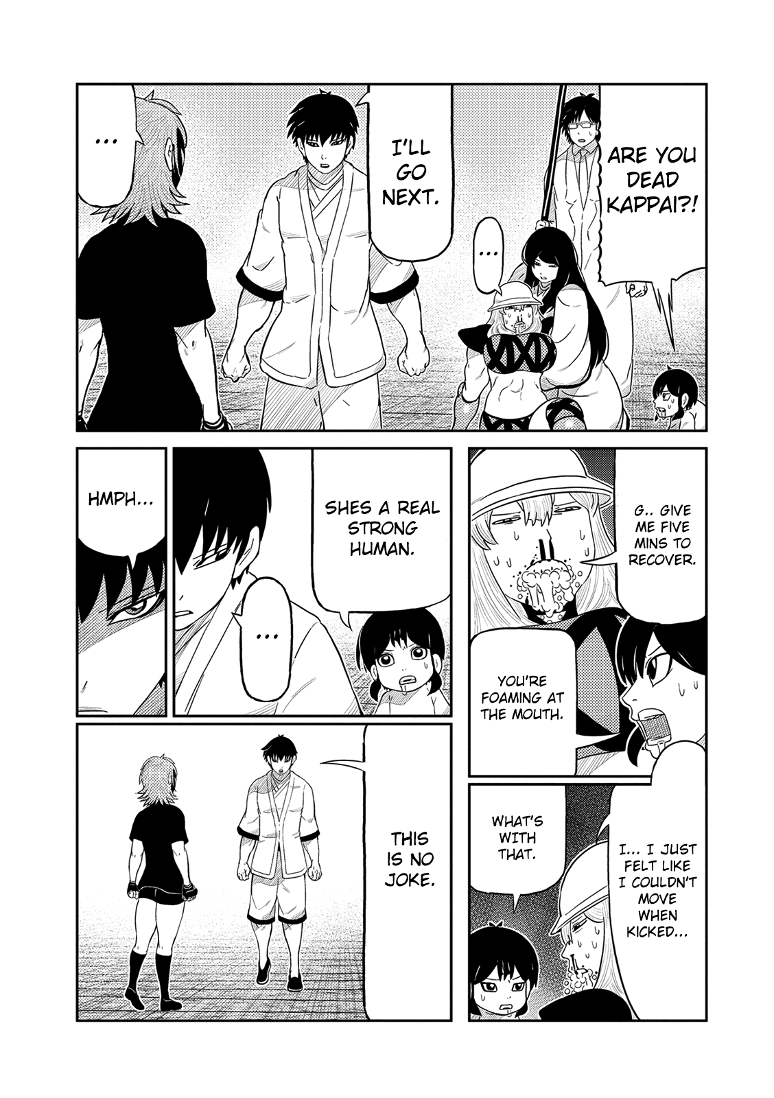 Youkai Banchou Chapter 46 page 11 - Chapter 46: Human 2