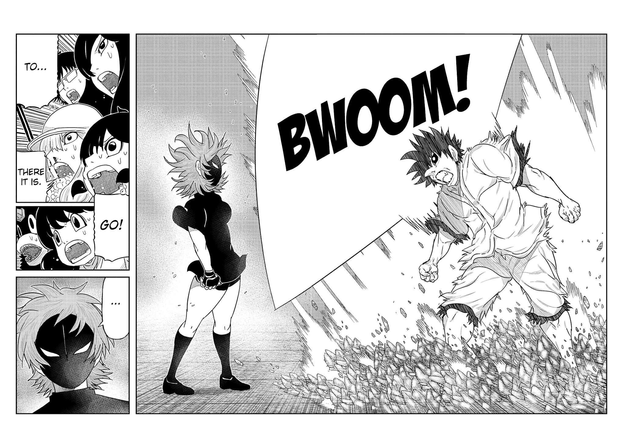 Youkai Banchou Chapter 46 page 16 - Chapter 46: Human 2