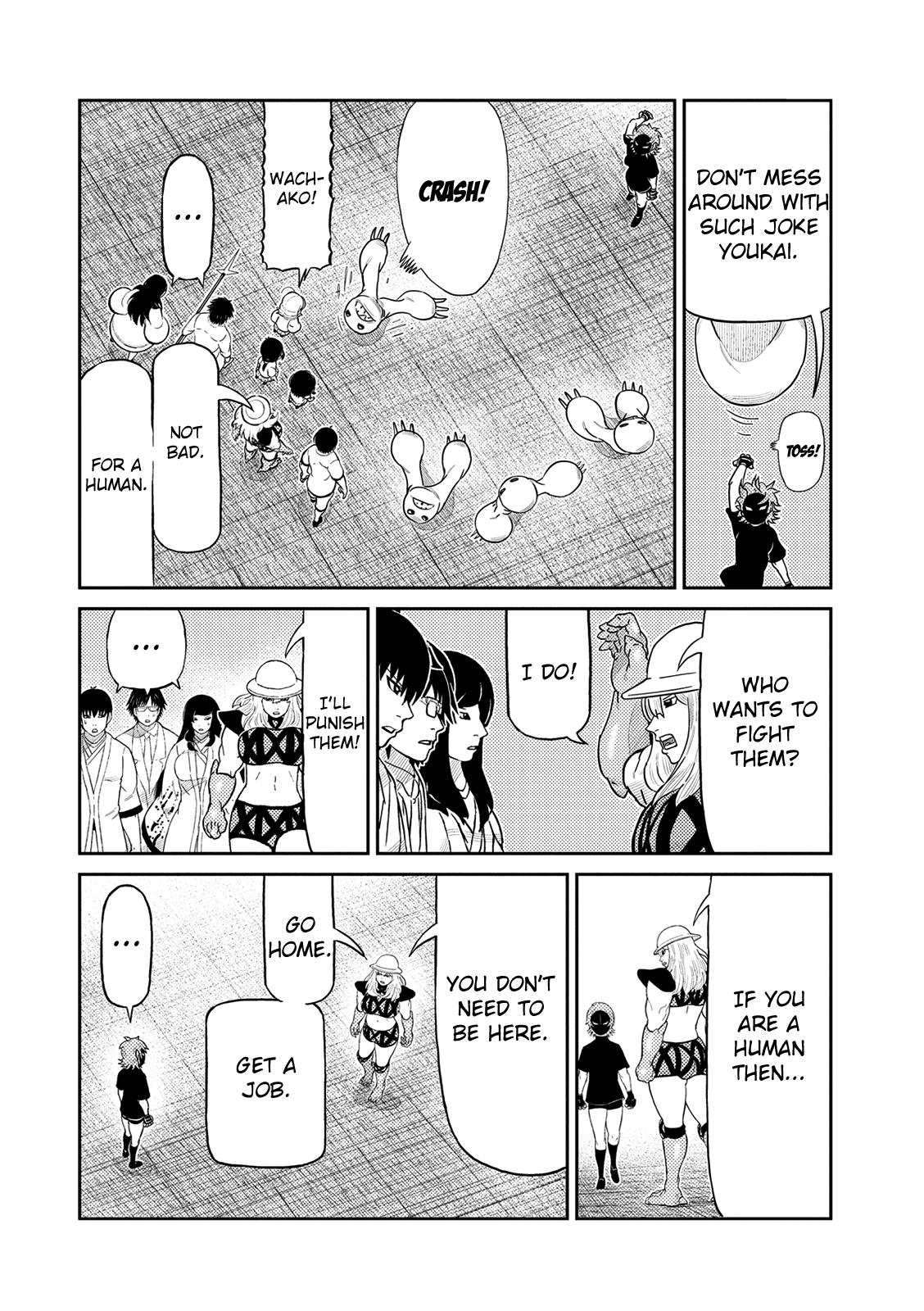 Youkai Banchou Chapter 46 page 4 - Chapter 46: Human 2