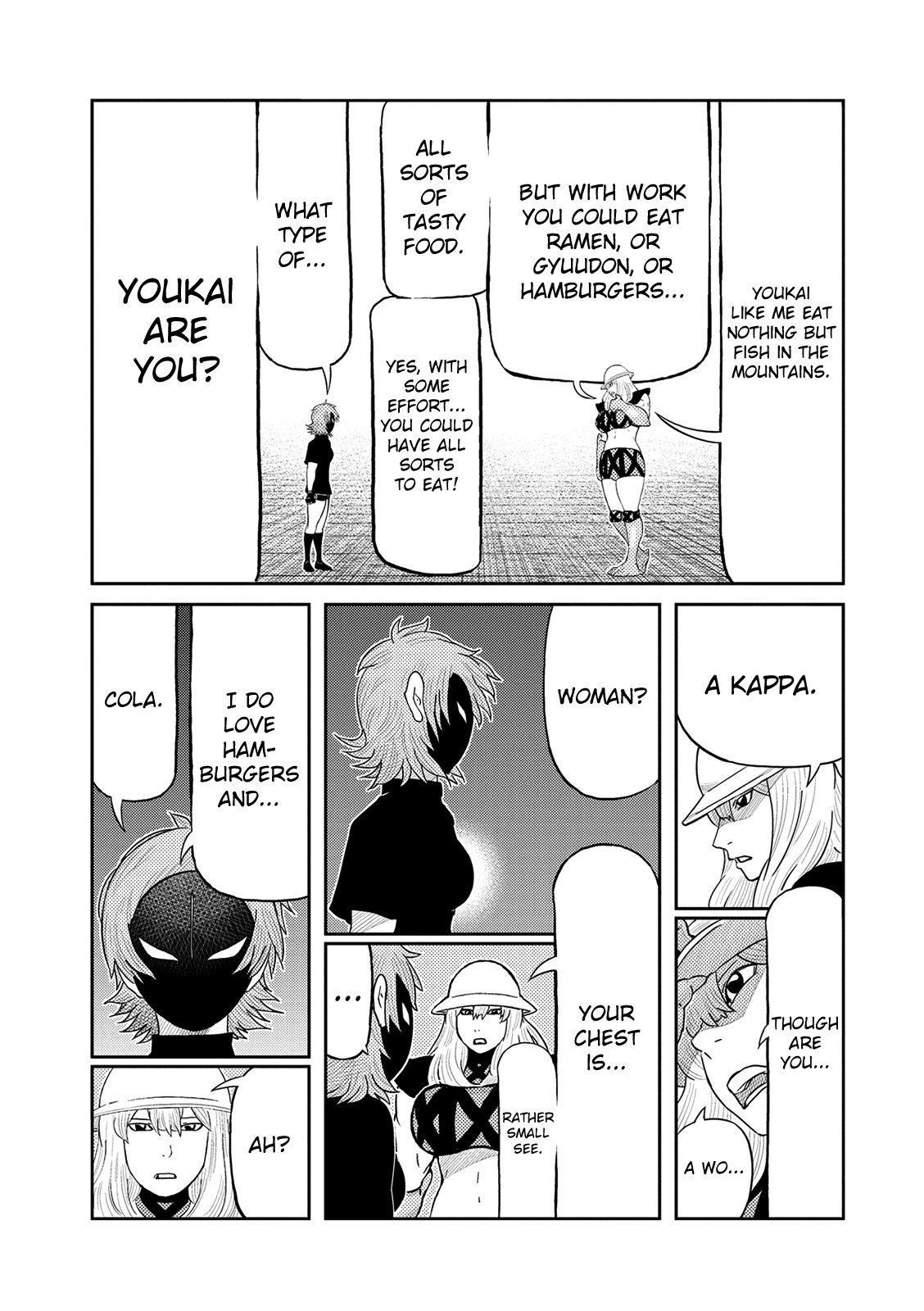 Youkai Banchou Chapter 46 page 5 - Chapter 46: Human 2