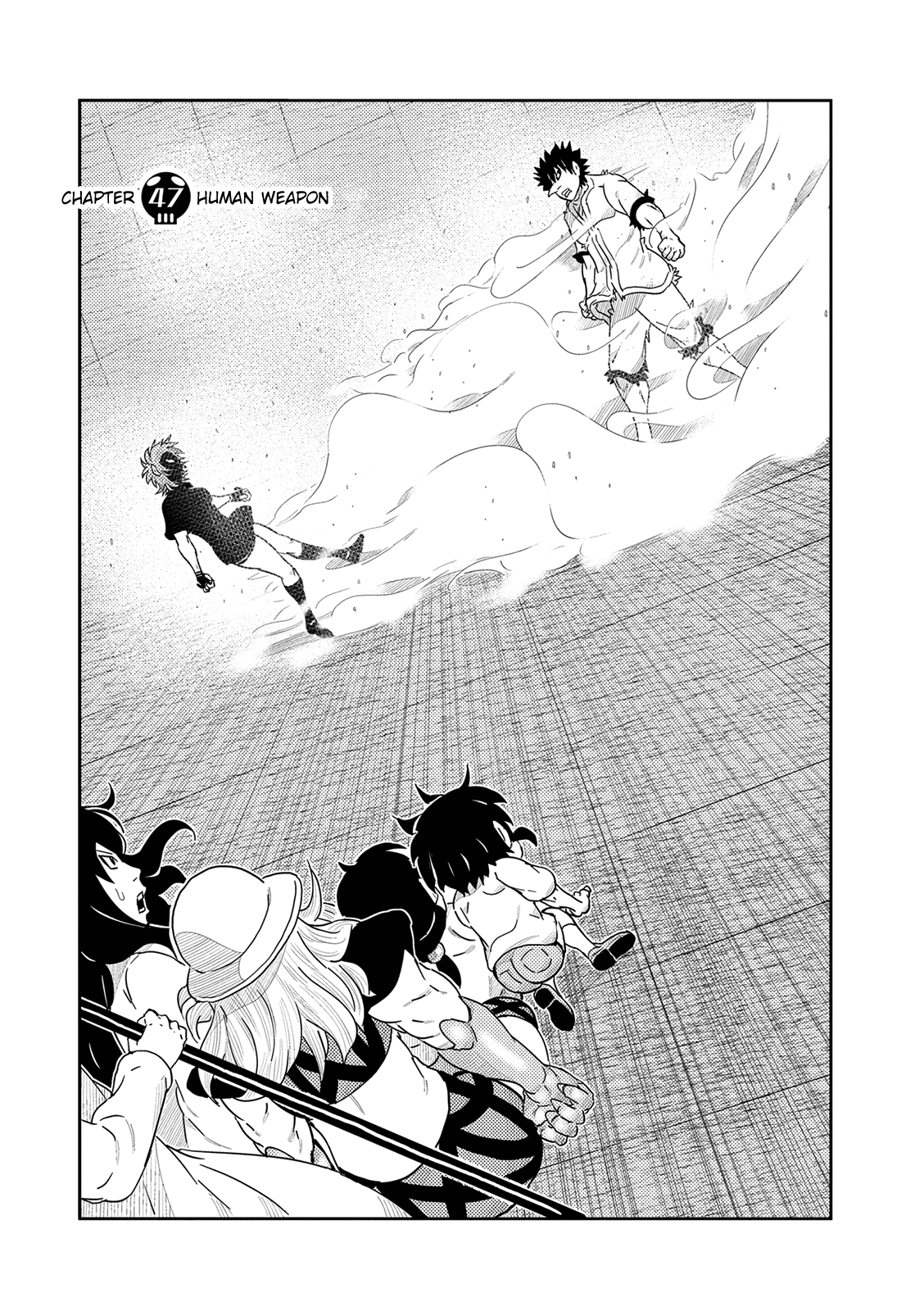 Youkai Banchou Chapter 47 page 1 - Chapter 47: Human Weapon