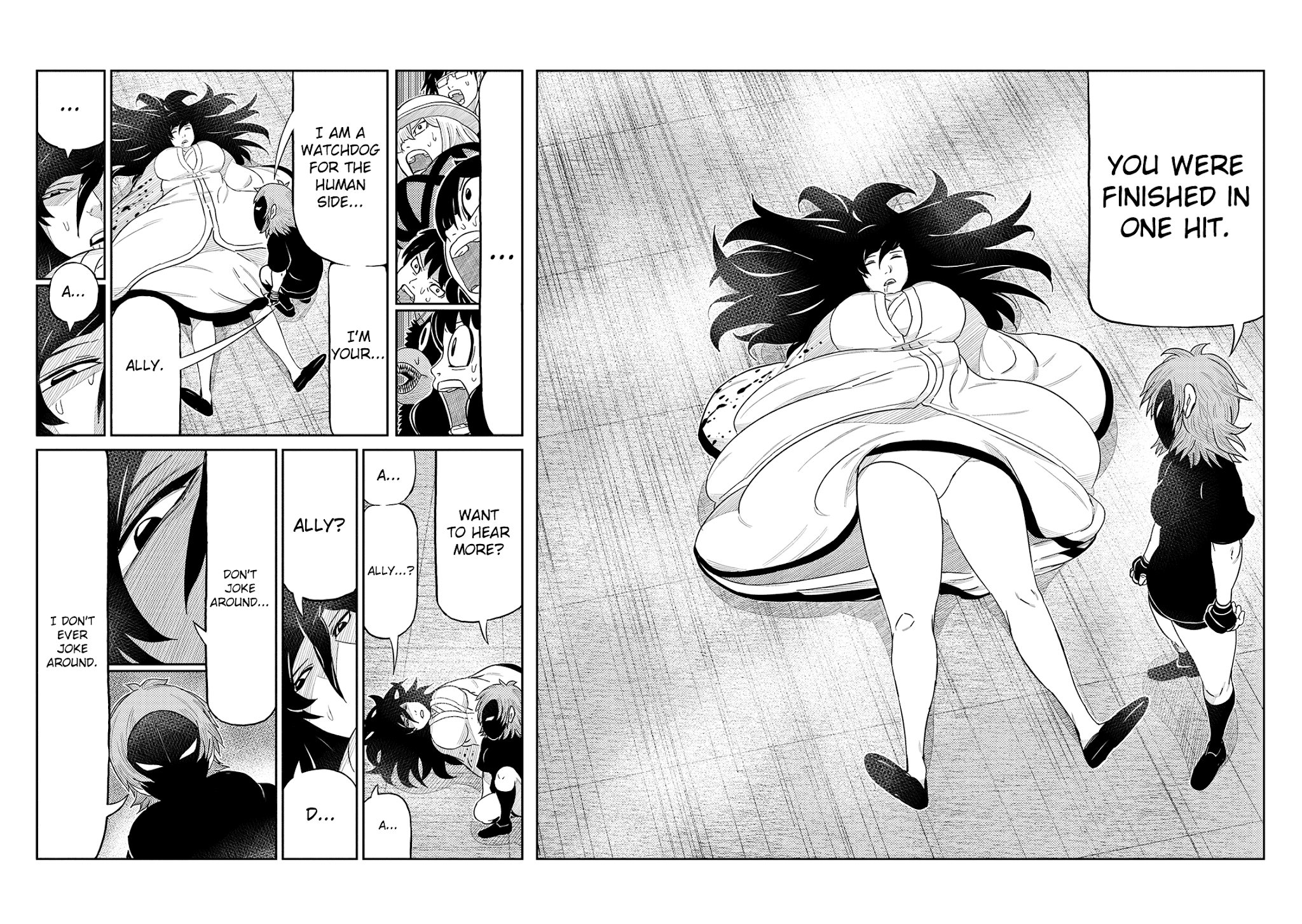 Youkai Banchou Chapter 47 page 11 - Chapter 47: Human Weapon