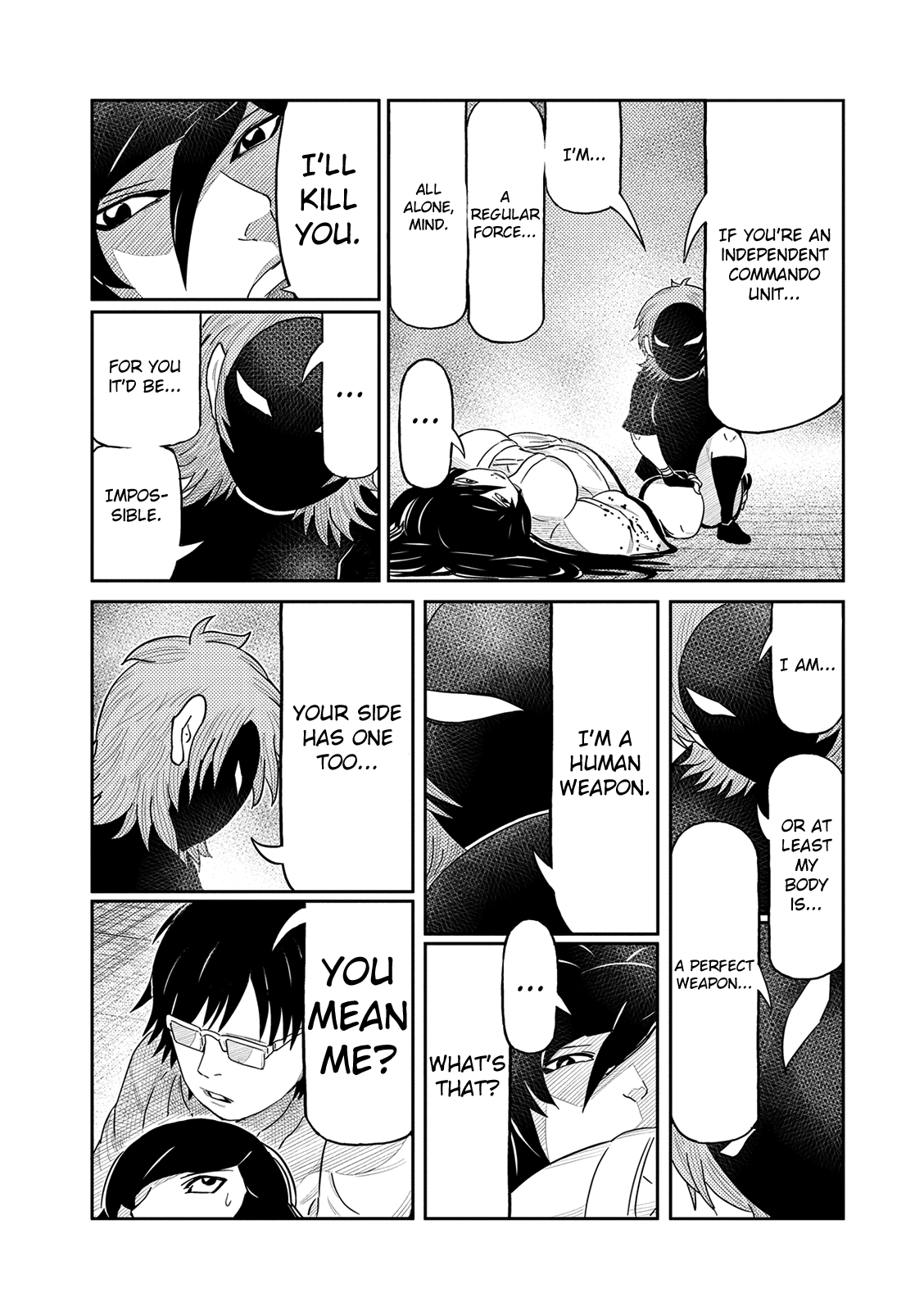 Youkai Banchou Chapter 47 page 12 - Chapter 47: Human Weapon