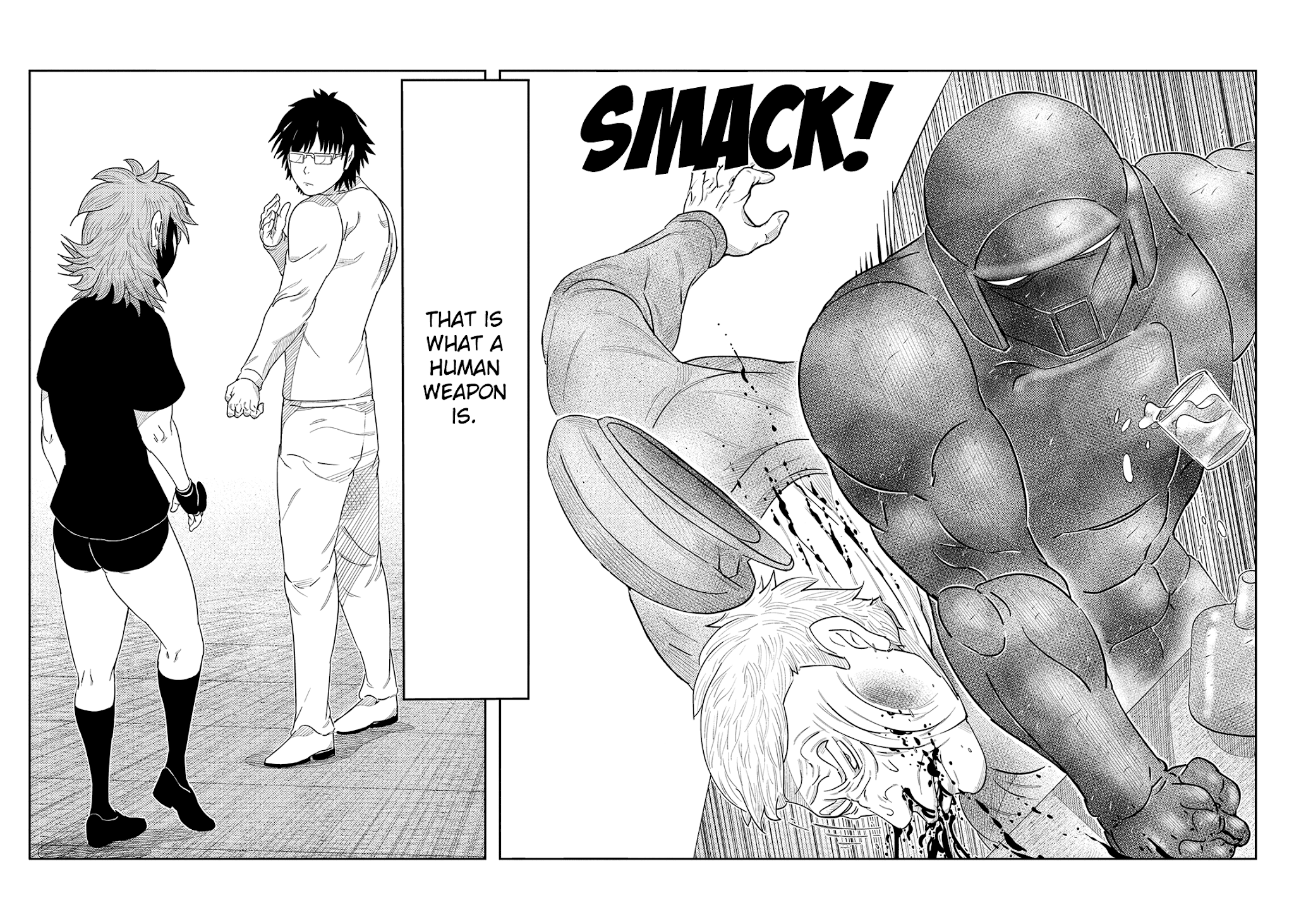 Youkai Banchou Chapter 48 page 14 - Chapter 48: The History Of Human Weapons