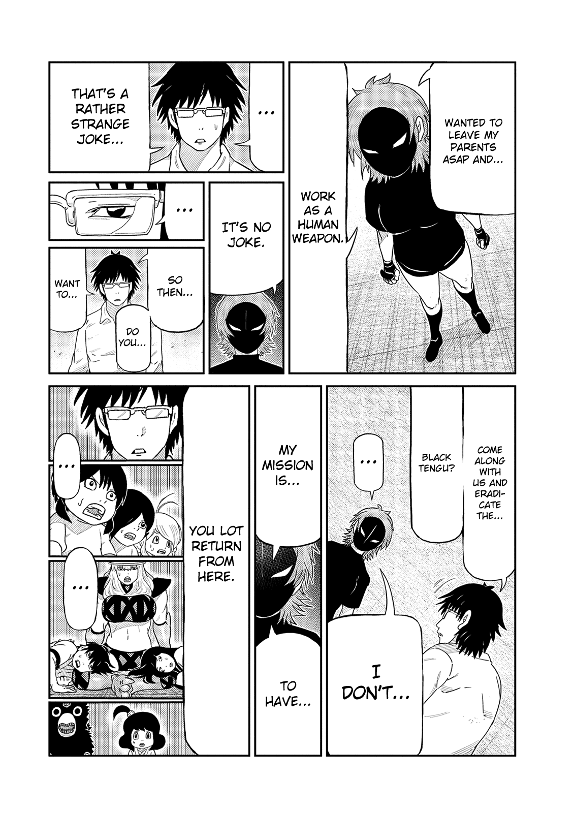 Youkai Banchou Chapter 49 page 4 - Chapter 49: Kiba Sensei's Passion