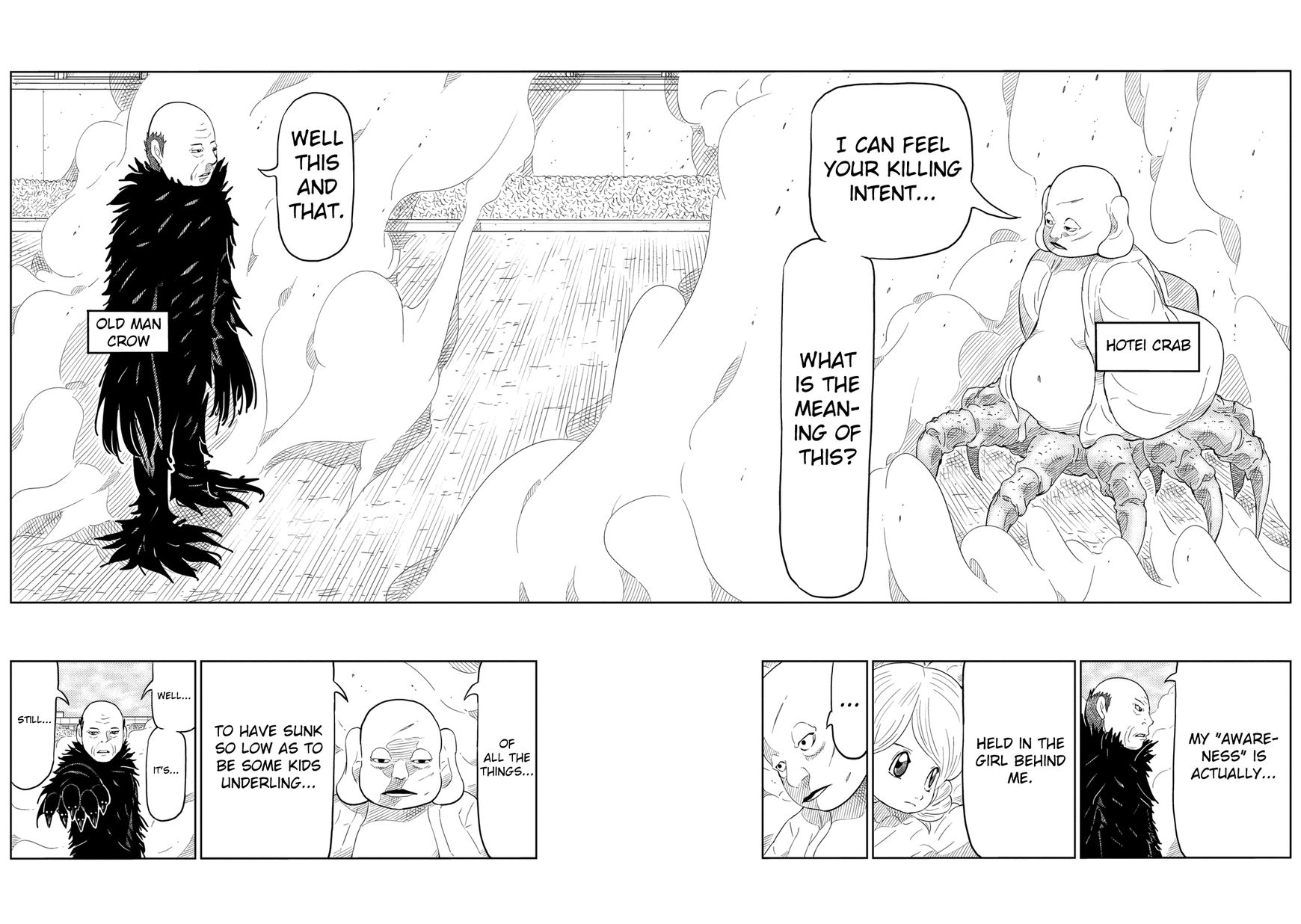Youkai Banchou Chapter 5 page 4 - Chapter 5 : Old Man Crow