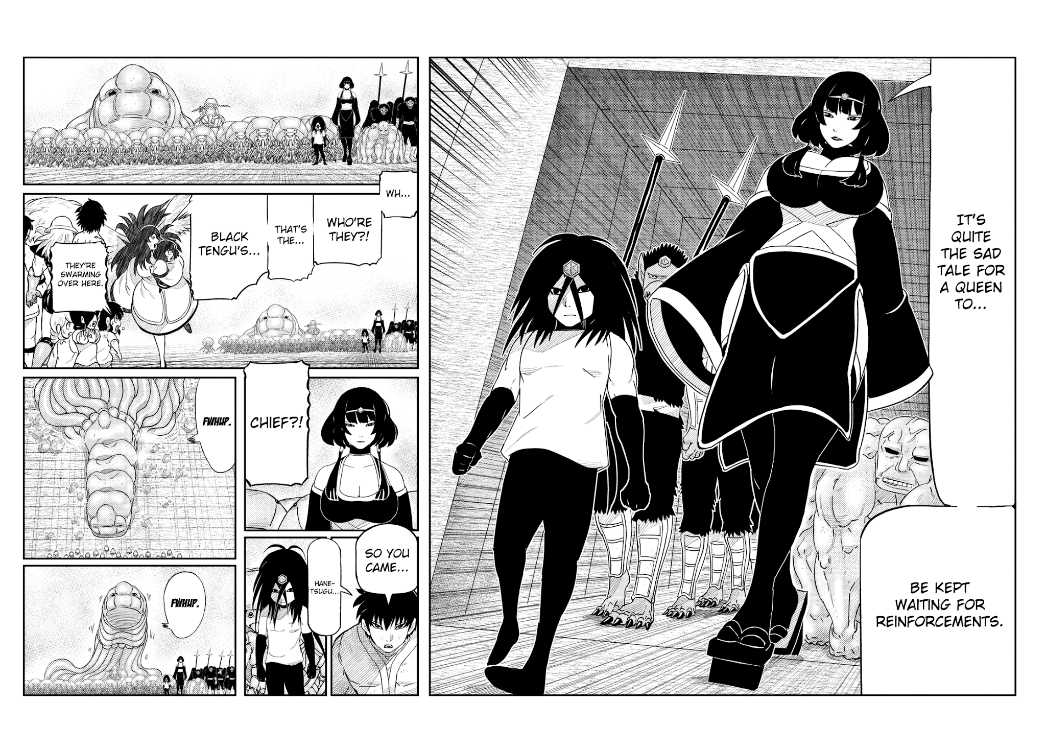 Youkai Banchou Chapter 50 page 11 - Chapter 50: Mother Tengu and Her Children