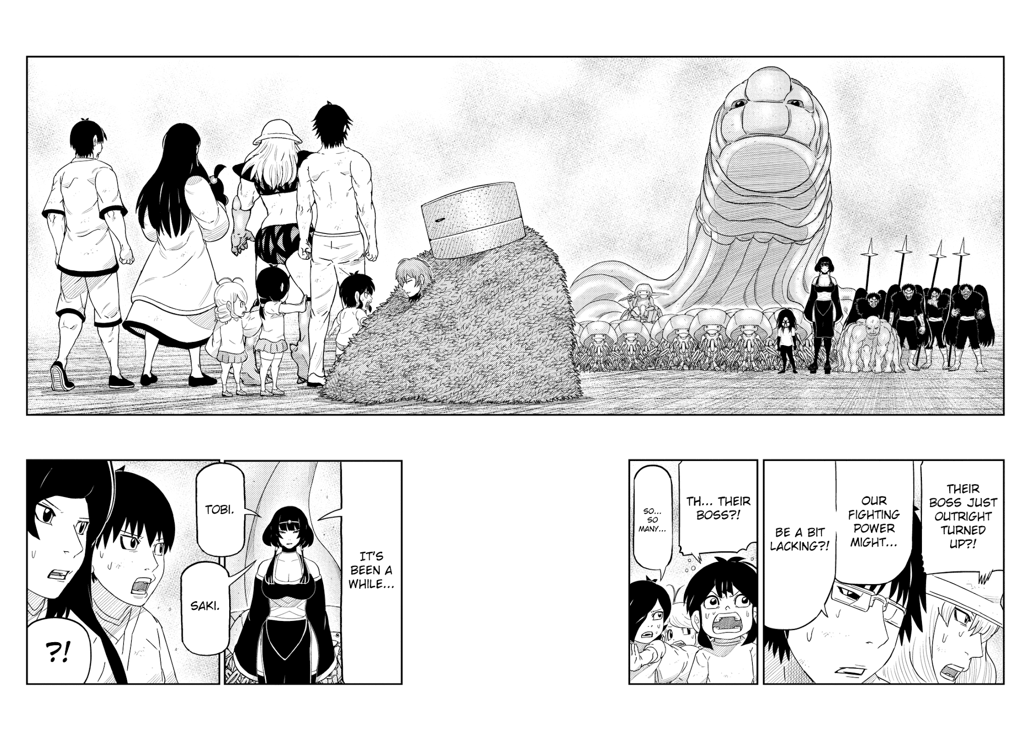 Youkai Banchou Chapter 50 page 12 - Chapter 50: Mother Tengu and Her Children