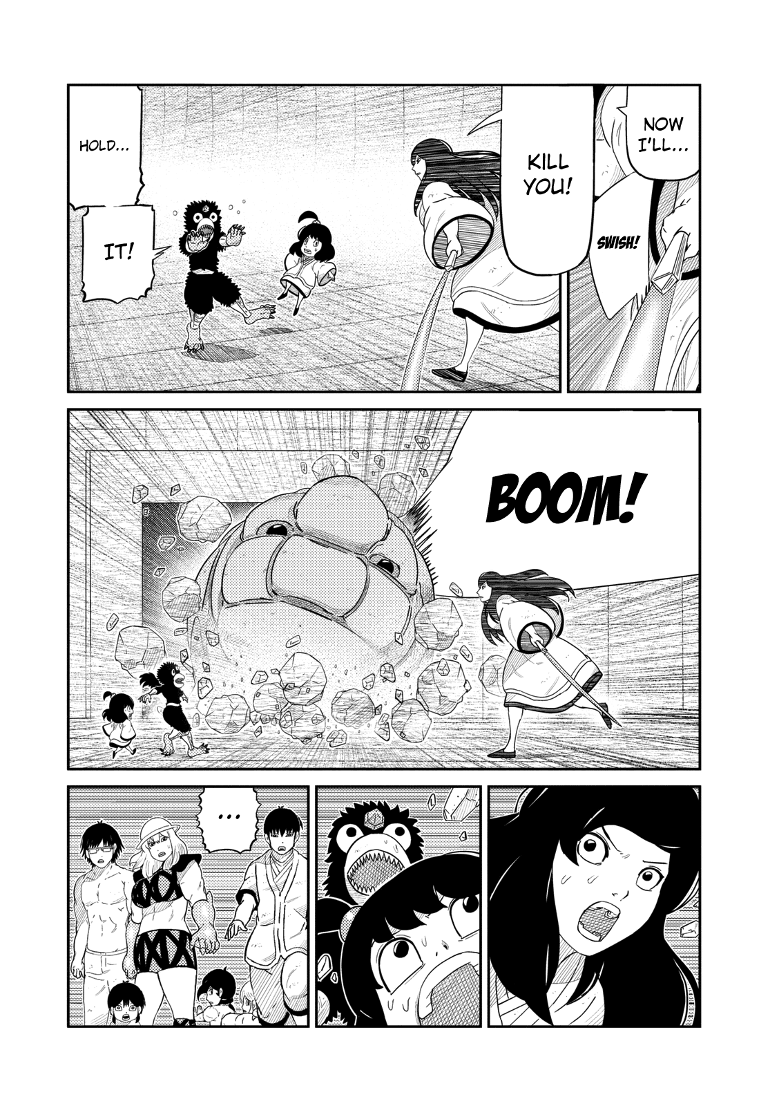 Youkai Banchou Chapter 50 page 8 - Chapter 50: Mother Tengu and Her Children
