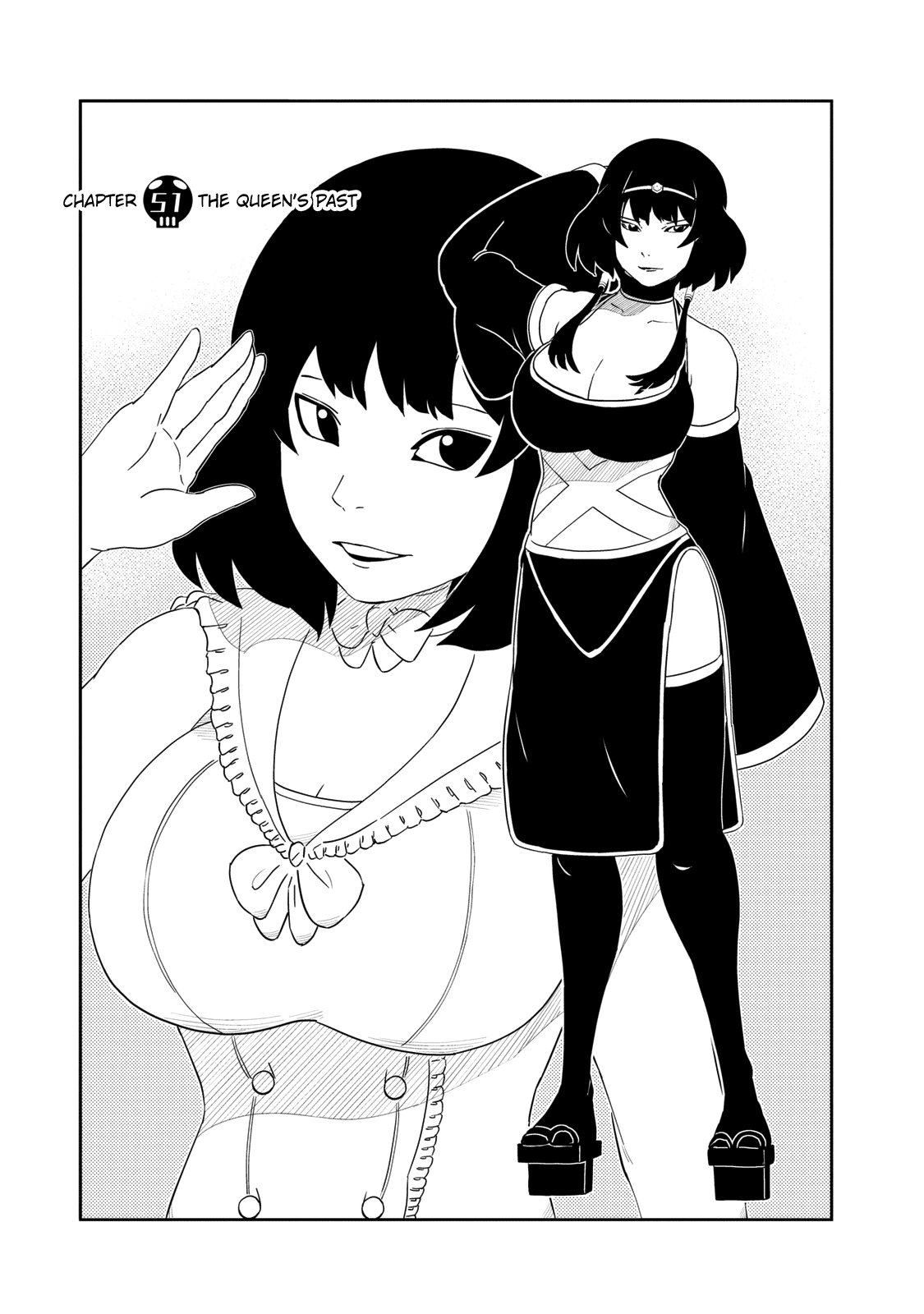 Youkai Banchou Chapter 51 page 1 - Chapter 51: The Queen's Past