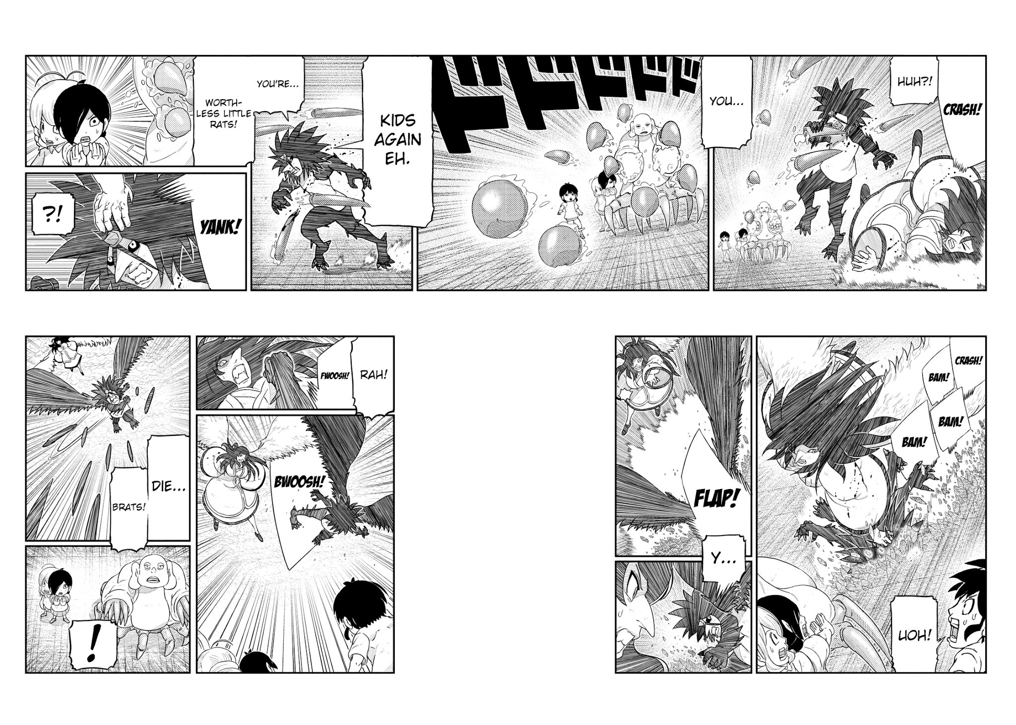 Youkai Banchou Chapter 54 page 4 - Chapter 54: Hanetsugu