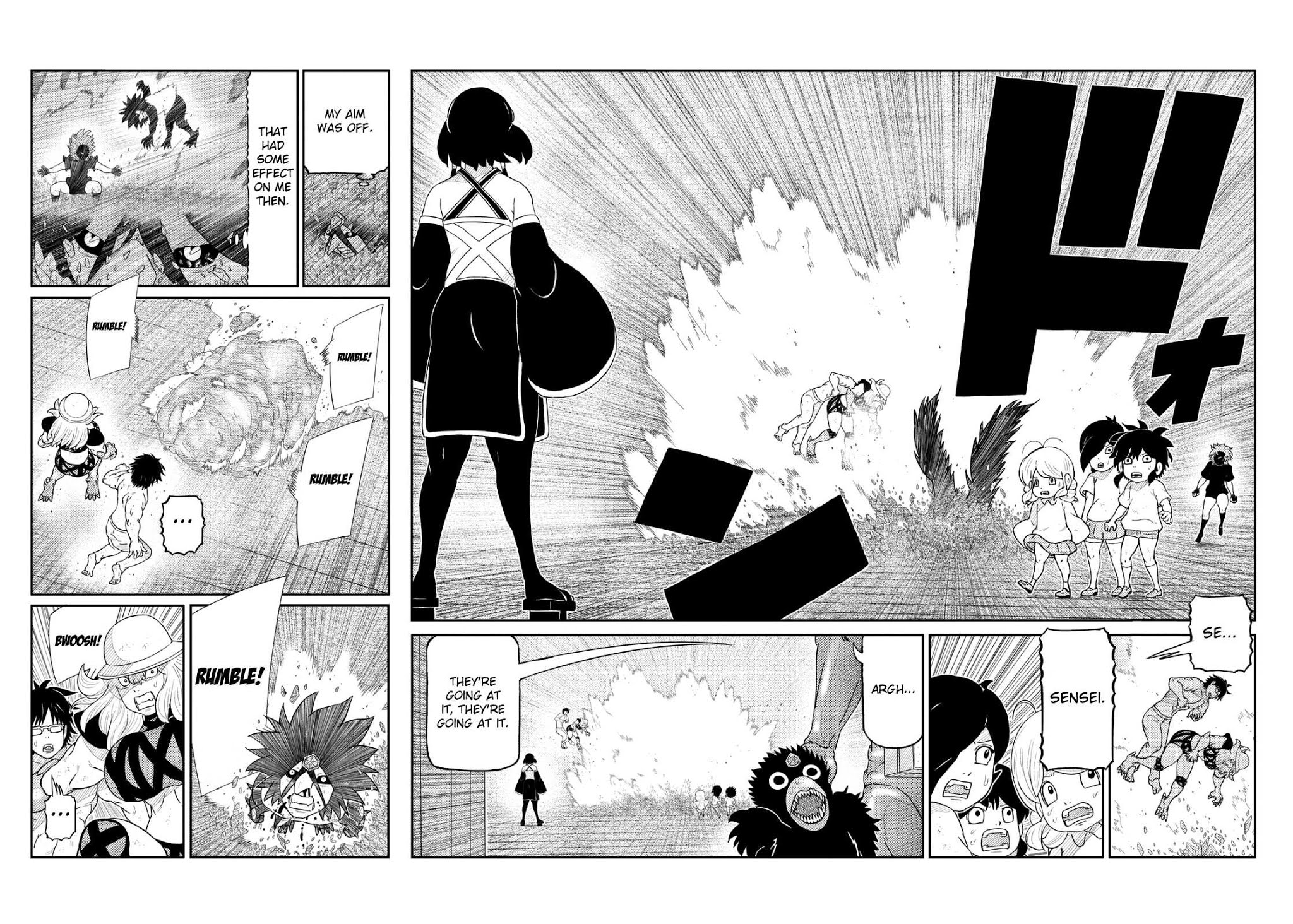 Youkai Banchou Chapter 56 page 3 - Chapter 56: The Queen's Full Power