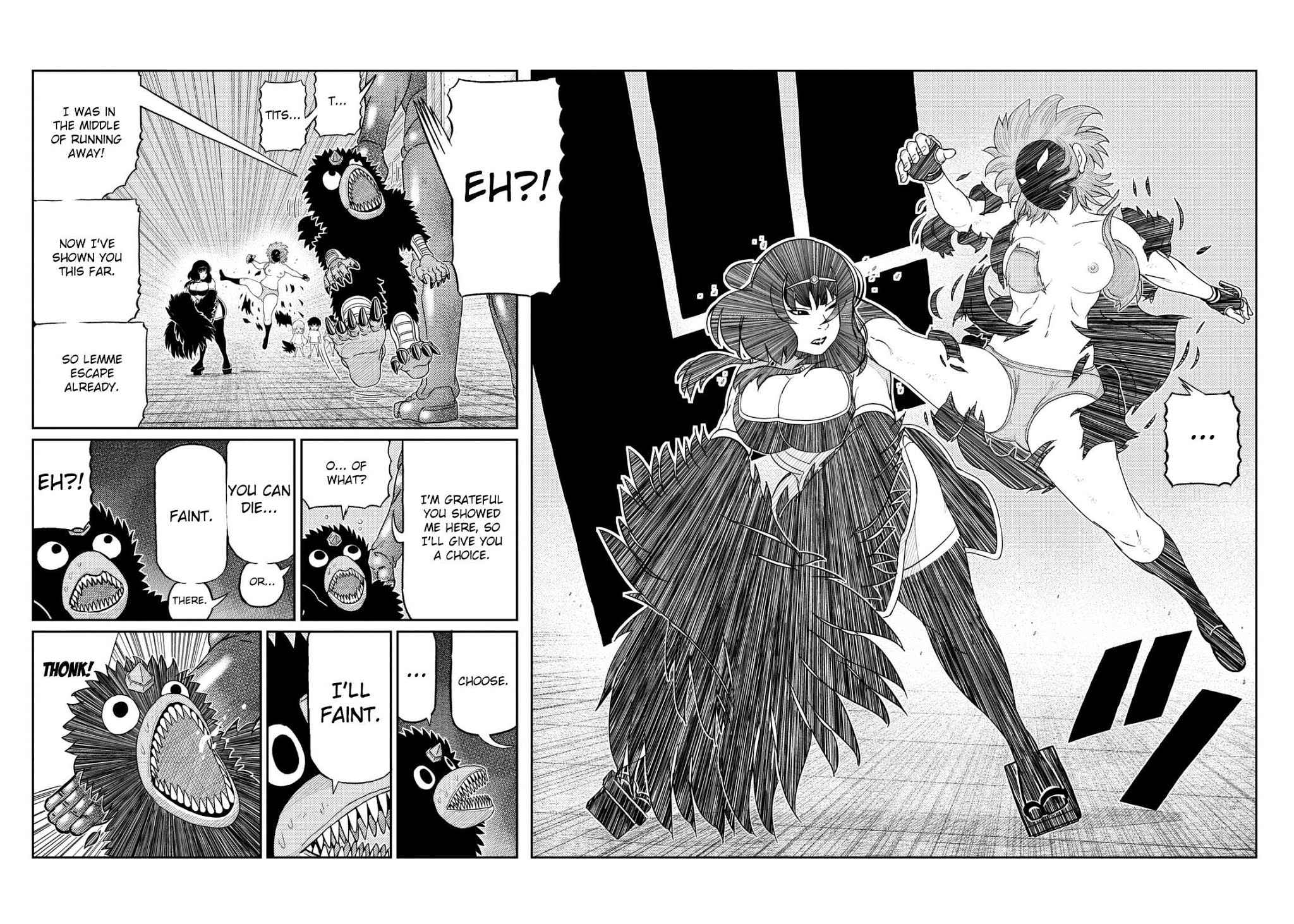 Youkai Banchou Chapter 56 page 6 - Chapter 56: The Queen's Full Power