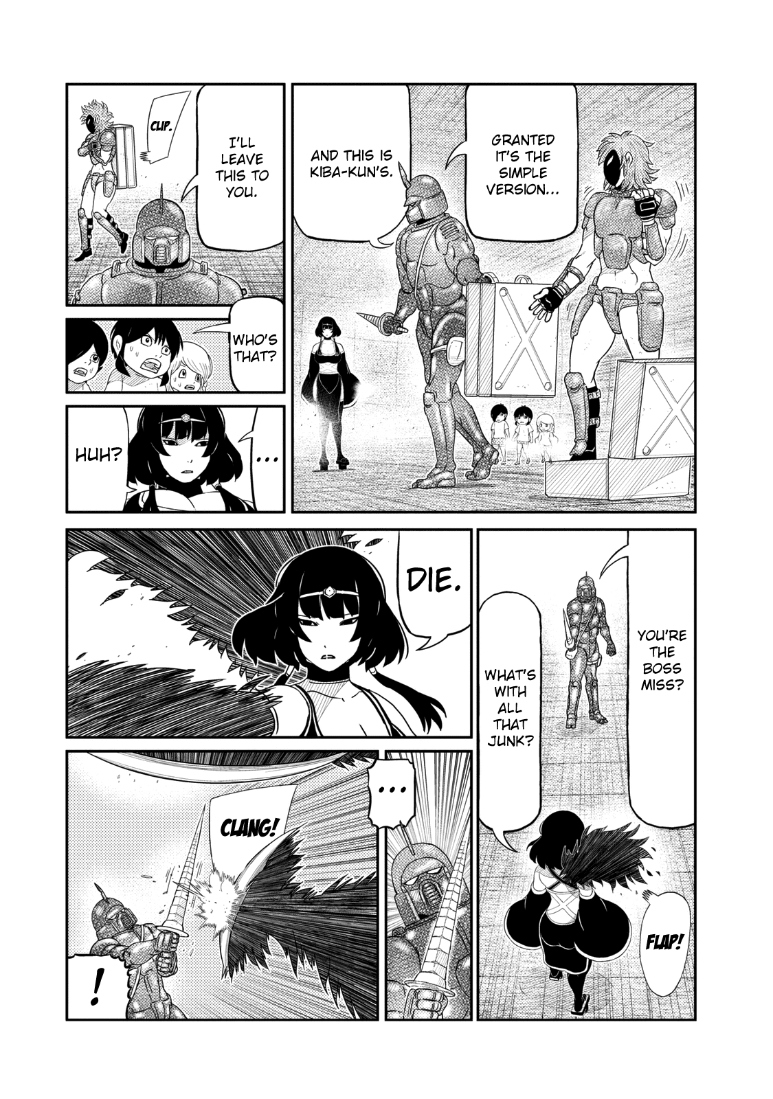 Youkai Banchou Chapter 56 page 9 - Chapter 56: The Queen's Full Power