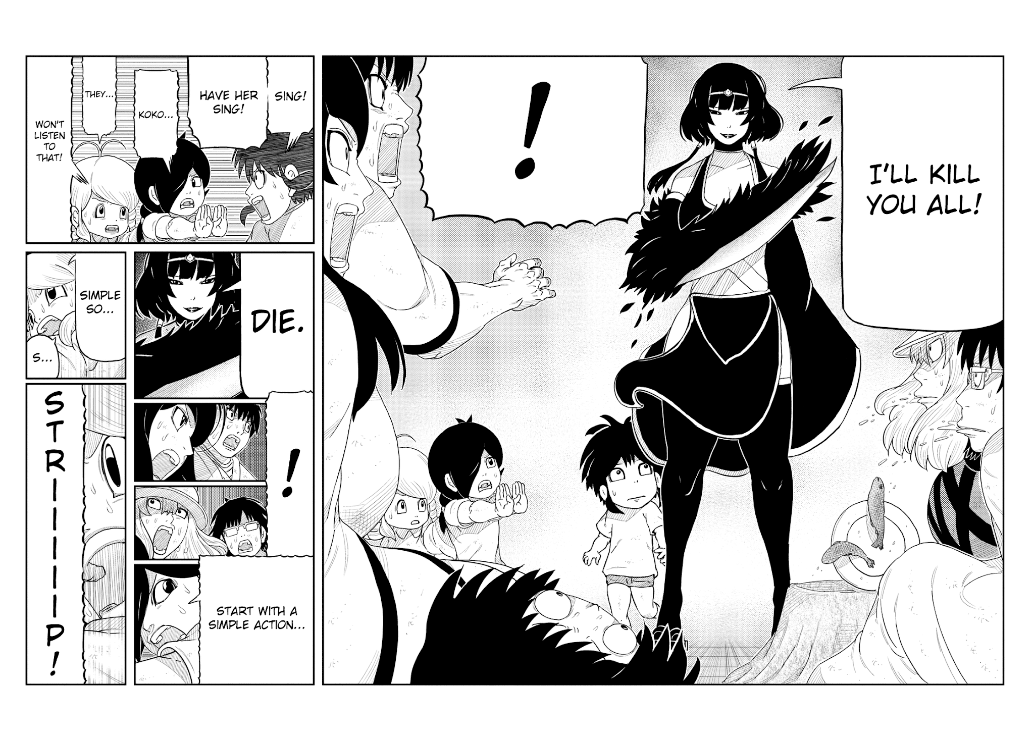 Youkai Banchou Chapter 57.5 page 2 - Chapter 57.5: The Victory Party
