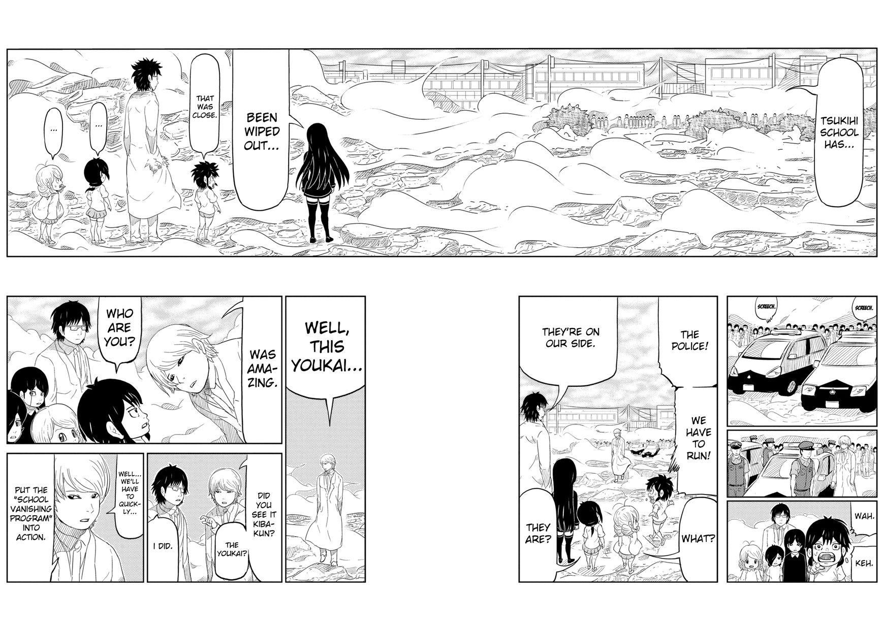 Youkai Banchou Chapter 7 page 8 - Chapter 7 : Kaboom