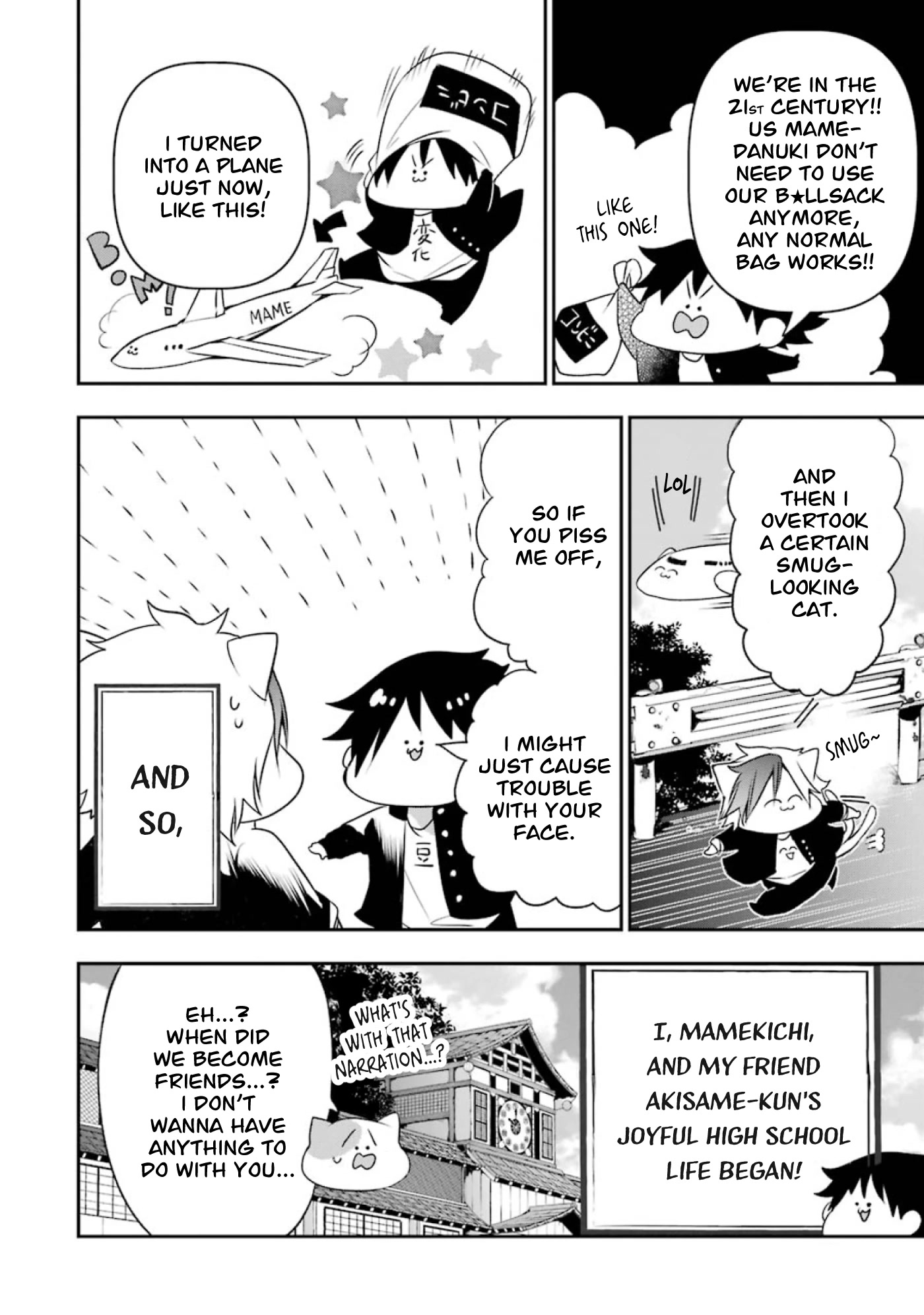 Youkai Gakkou no Seito Hajimemashita! Chapter 1 page 14 - Chapter 1: Entrance Ceremony! Hyakki Academy!