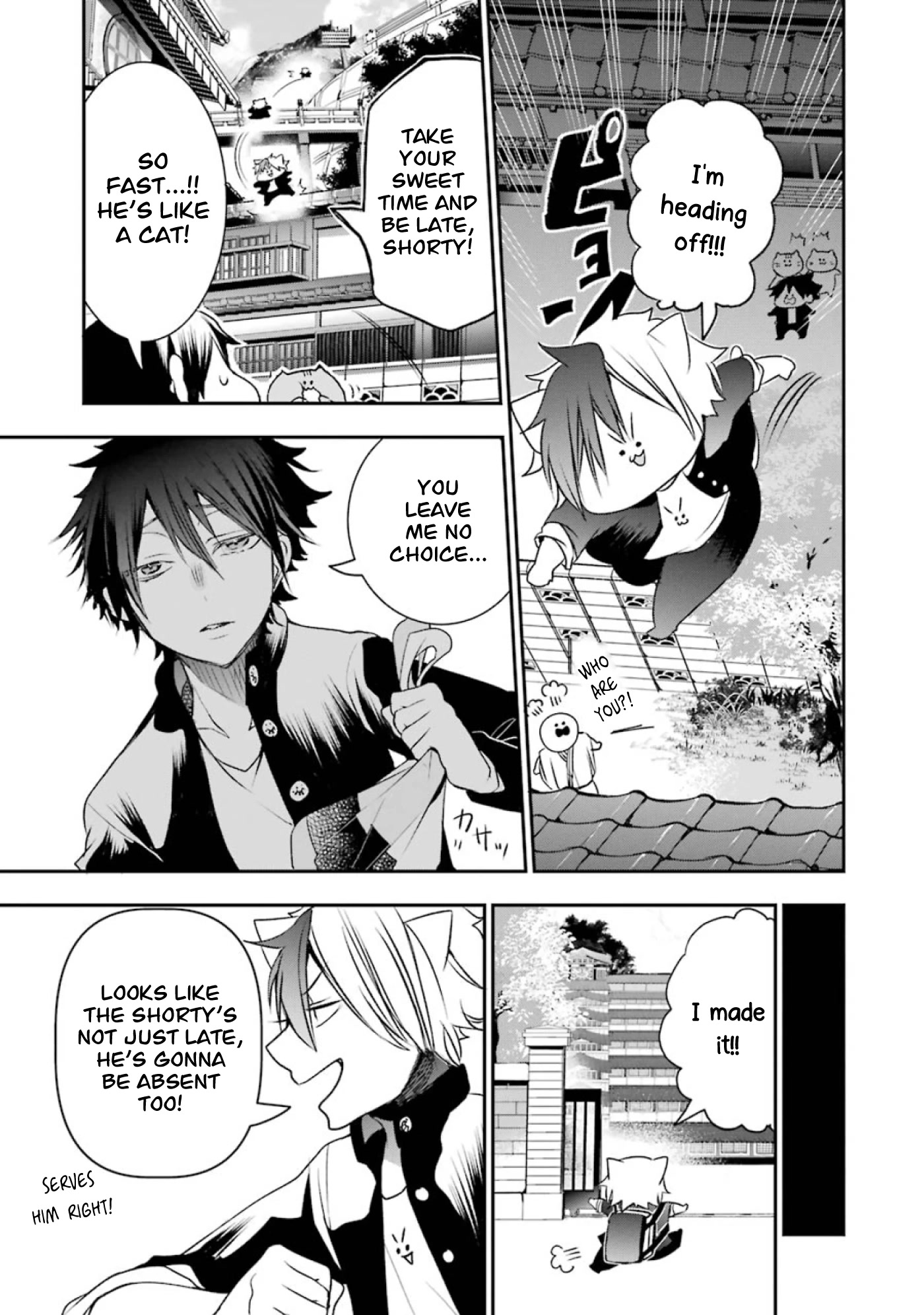 Youkai Gakkou no Seito Hajimemashita! Chapter 1 page 8 - Chapter 1: Entrance Ceremony! Hyakki Academy!