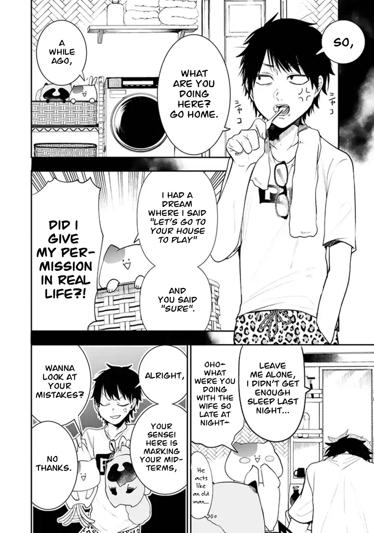 Youkai Gakkou no Seito Hajimemashita! Chapter 17 page 2 - Chapter 17: Izuna and Rintarou (Part 1)