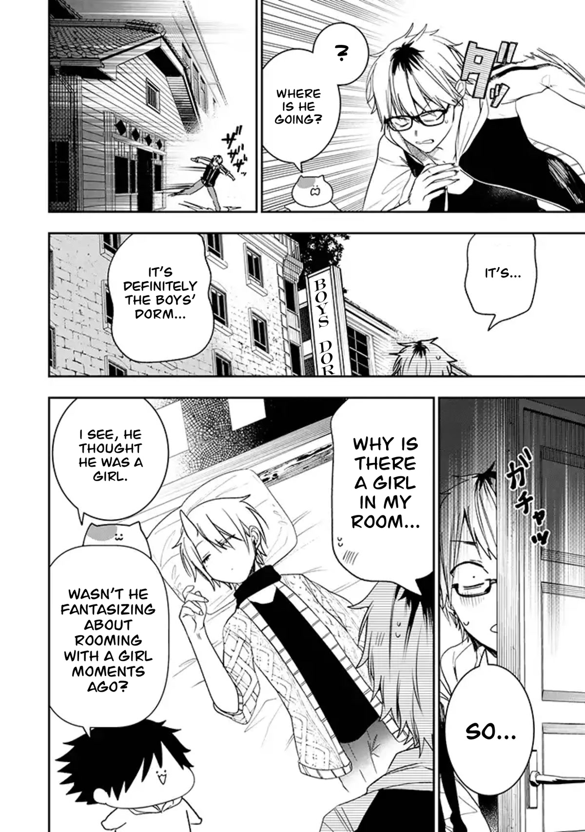 Youkai Gakkou no Seito Hajimemashita! Chapter 18 page 4 - Chapter 18: Izuna and Rintarou (Part 2)