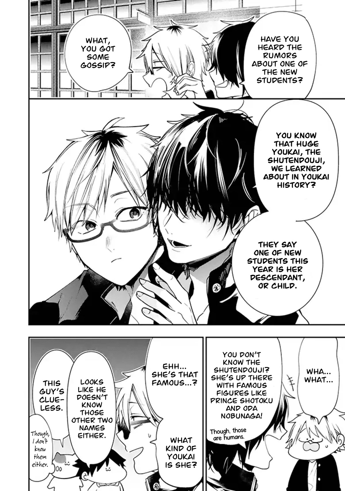Youkai Gakkou no Seito Hajimemashita! Chapter 19 page 2 - Chapter 19: Izuna and Rintarou (Part 3)