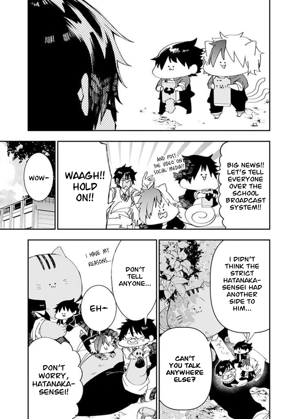 Youkai Gakkou no Seito Hajimemashita! Chapter 2 page 11 - Chapter 2: Hatanaka-sensei is a serious teacher?!