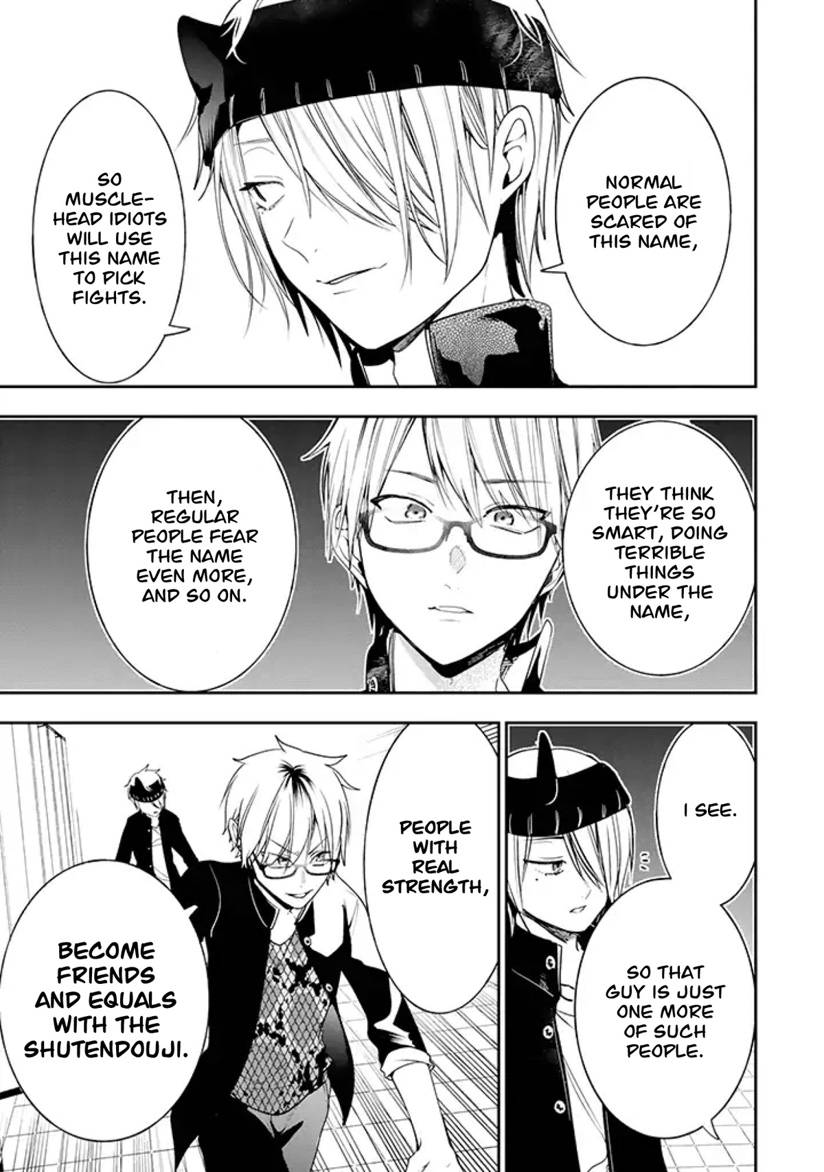 Youkai Gakkou no Seito Hajimemashita! Chapter 21 page 3 - Chapter 21: Izuna and Rintarou (Part 5)