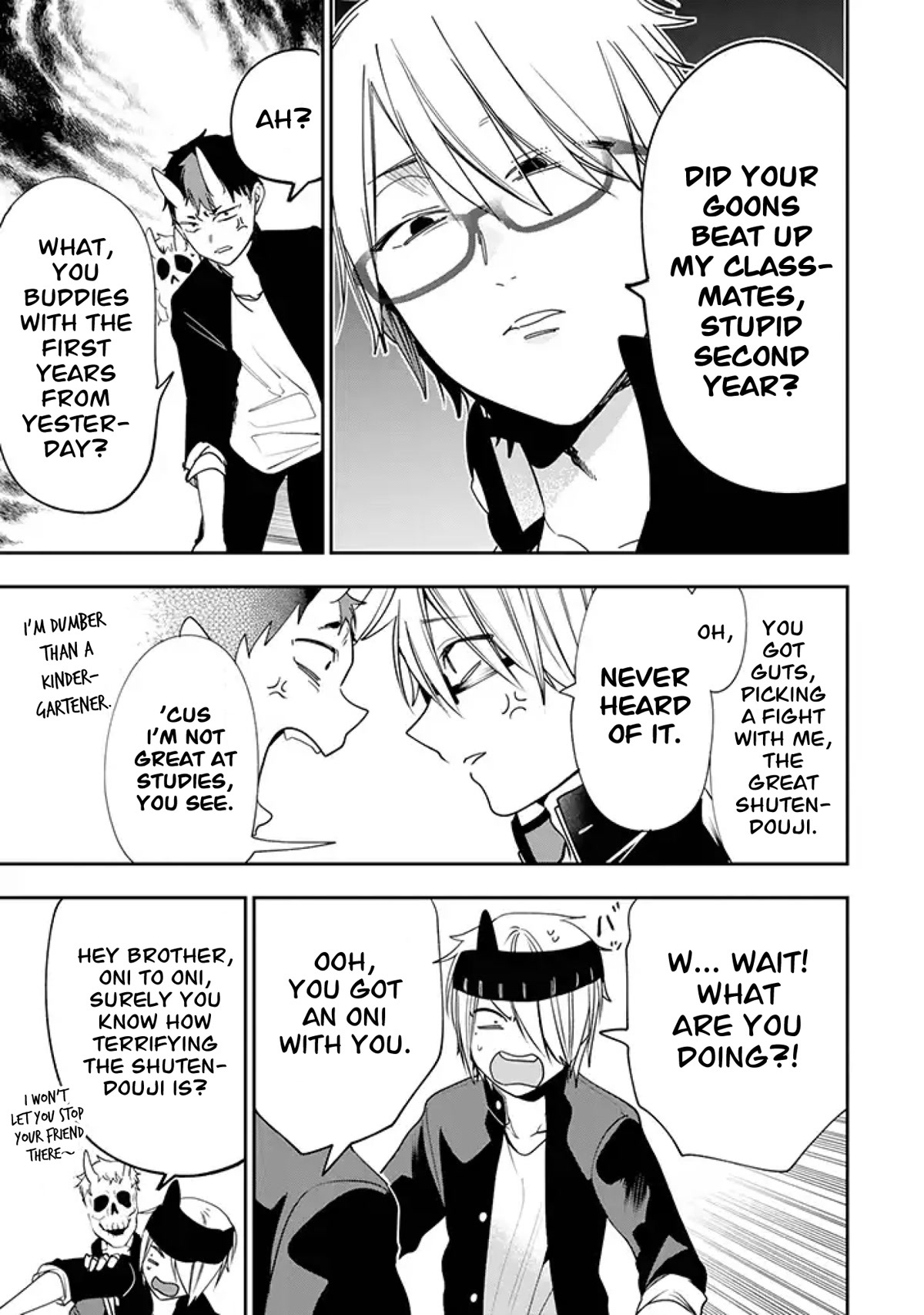 Youkai Gakkou no Seito Hajimemashita! Chapter 21 page 5 - Chapter 21: Izuna and Rintarou (Part 5)