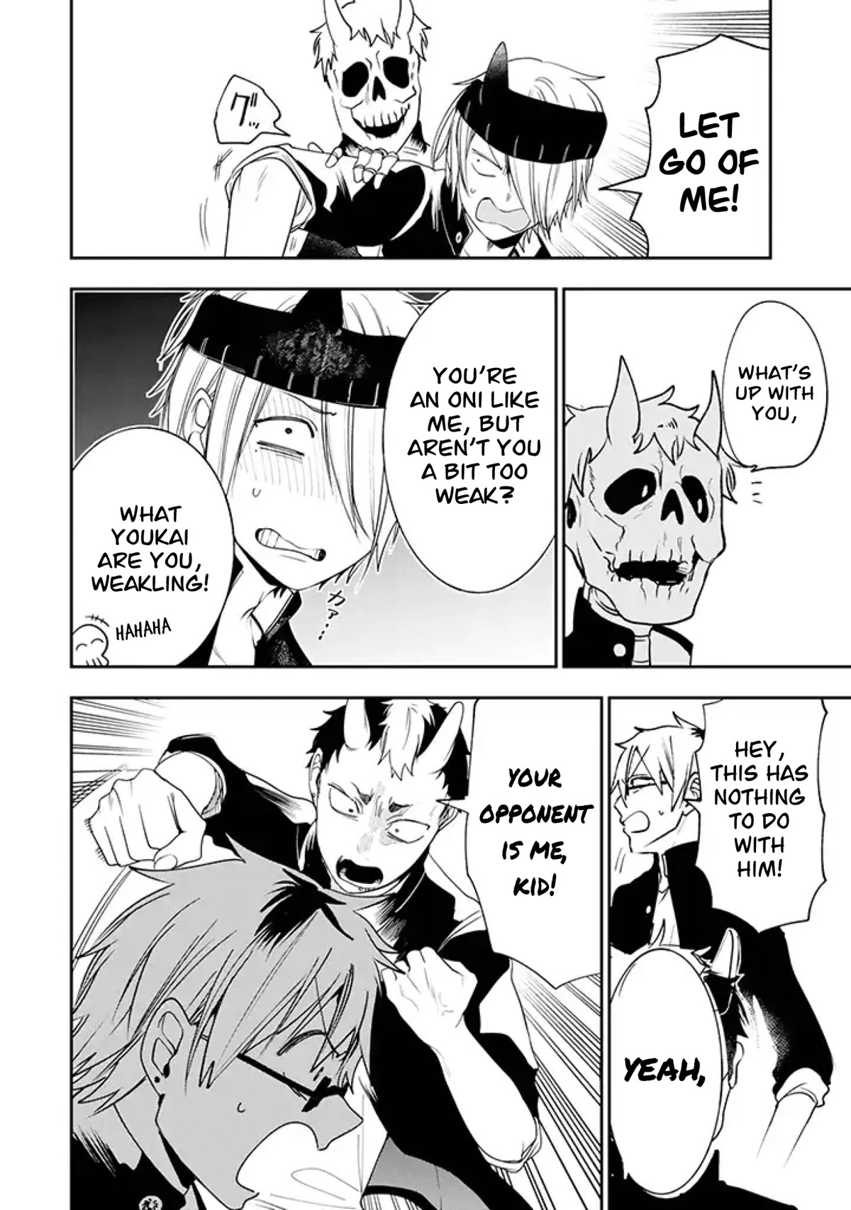 Youkai Gakkou no Seito Hajimemashita! Chapter 21 page 6 - Chapter 21: Izuna and Rintarou (Part 5)