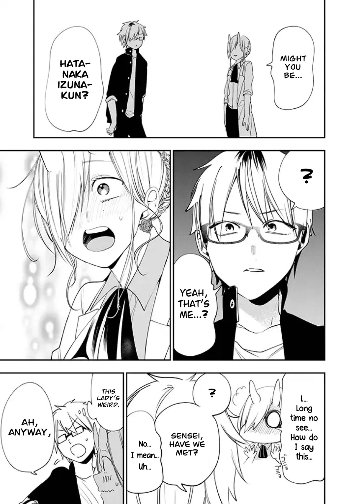 Youkai Gakkou no Seito Hajimemashita! Chapter 21 page 9 - Chapter 21: Izuna and Rintarou (Part 5)