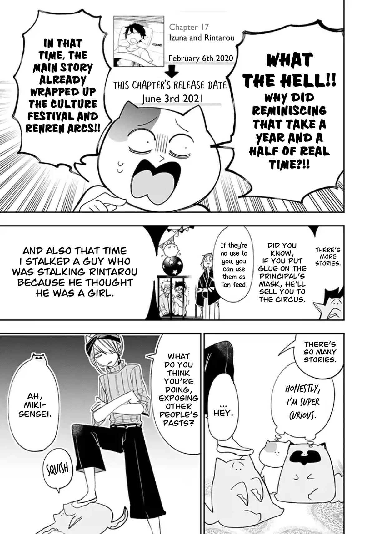Youkai Gakkou no Seito Hajimemashita! Chapter 23 page 11 - Chapter 23: Izuna and Rintarou (Part 7)